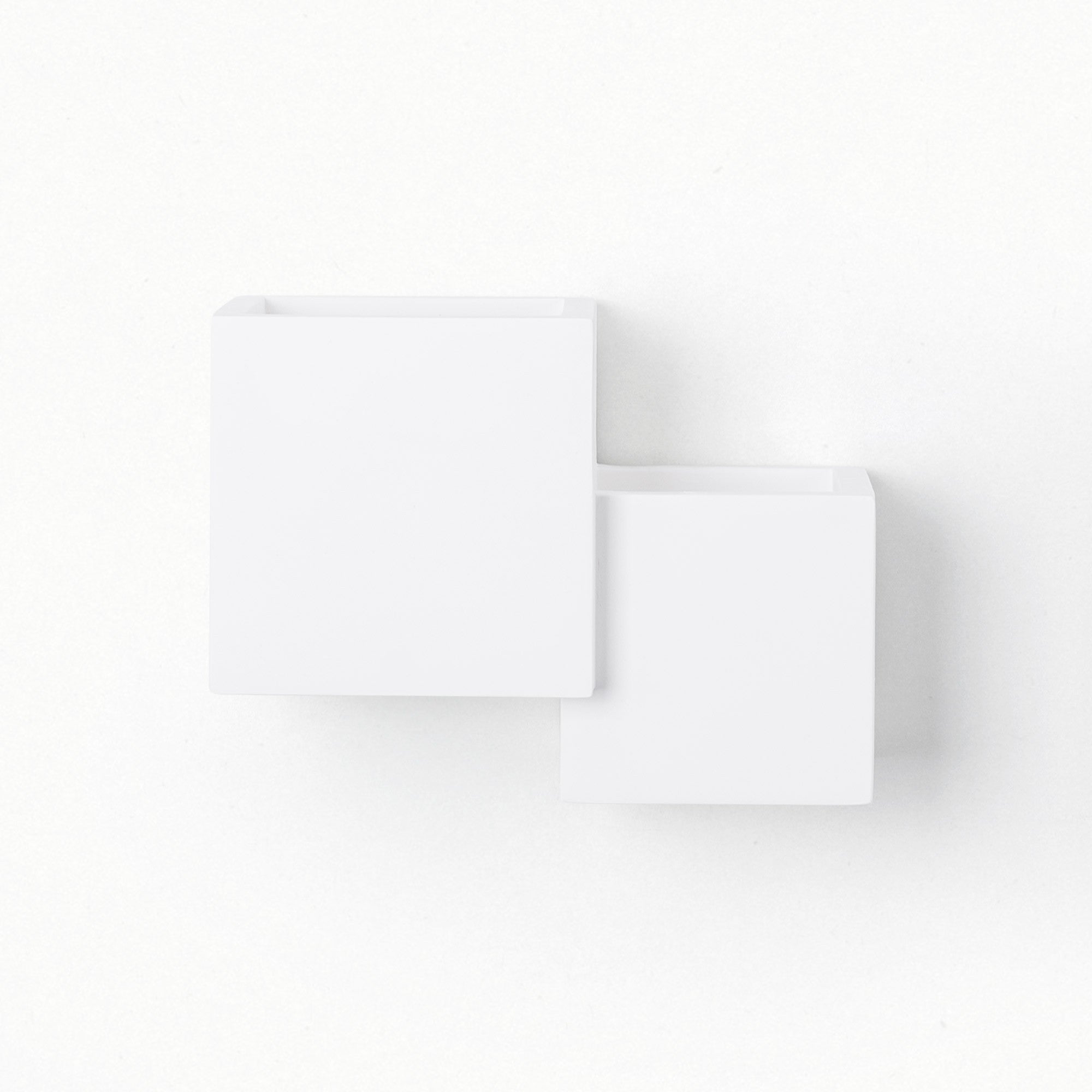 Aplique de pared escayola "Cube" - 2 x G9