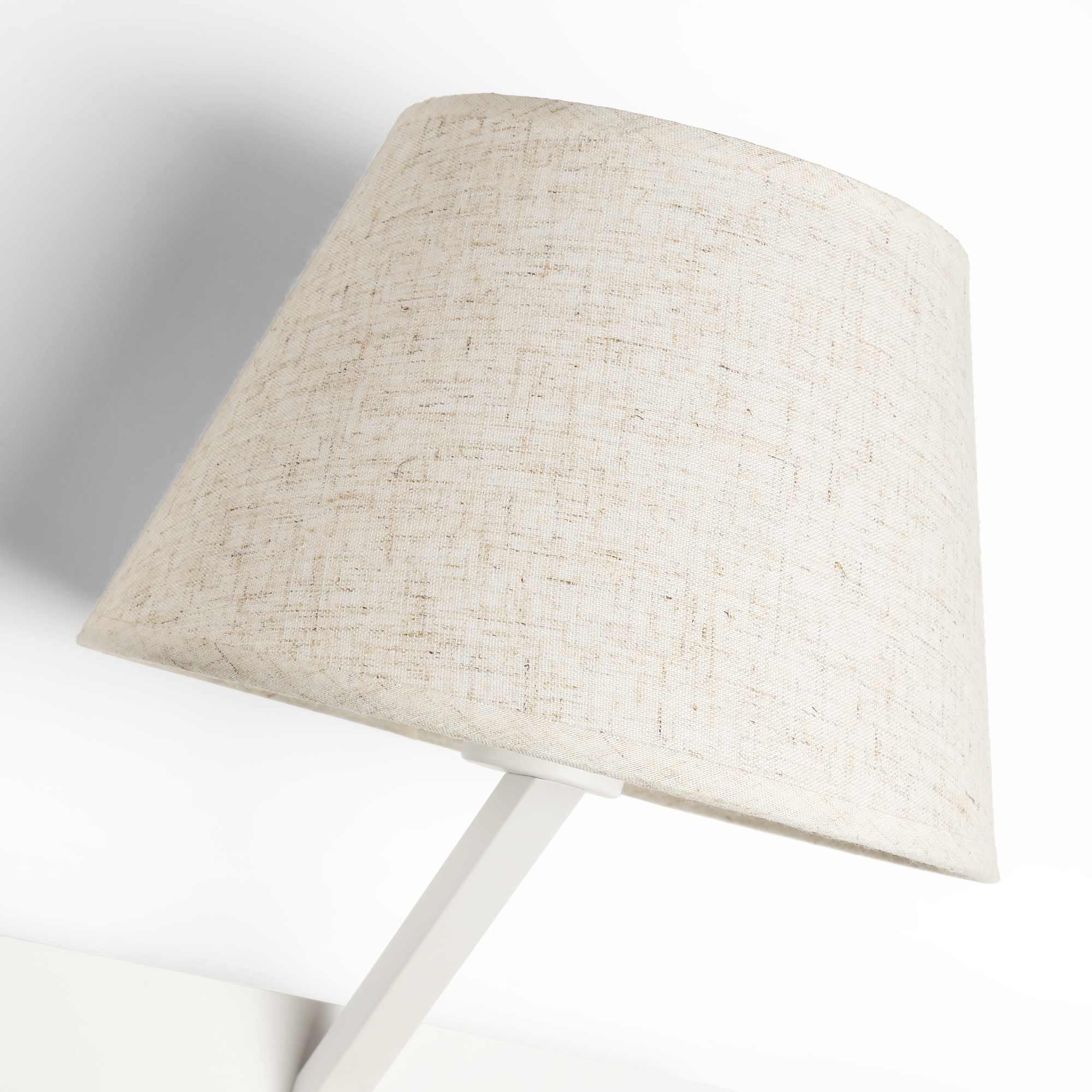 Aplique de pared para lectura "Artin USB + USBC" - Con foco LED orientable y puerto USB + USBC  - E27 + 3W