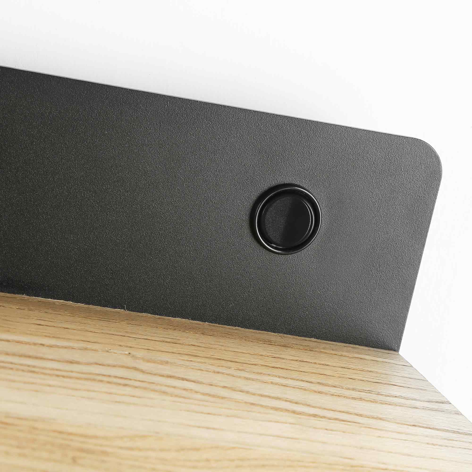 Aplique de pared bola cristal con puerto USB "Nonna" - G9