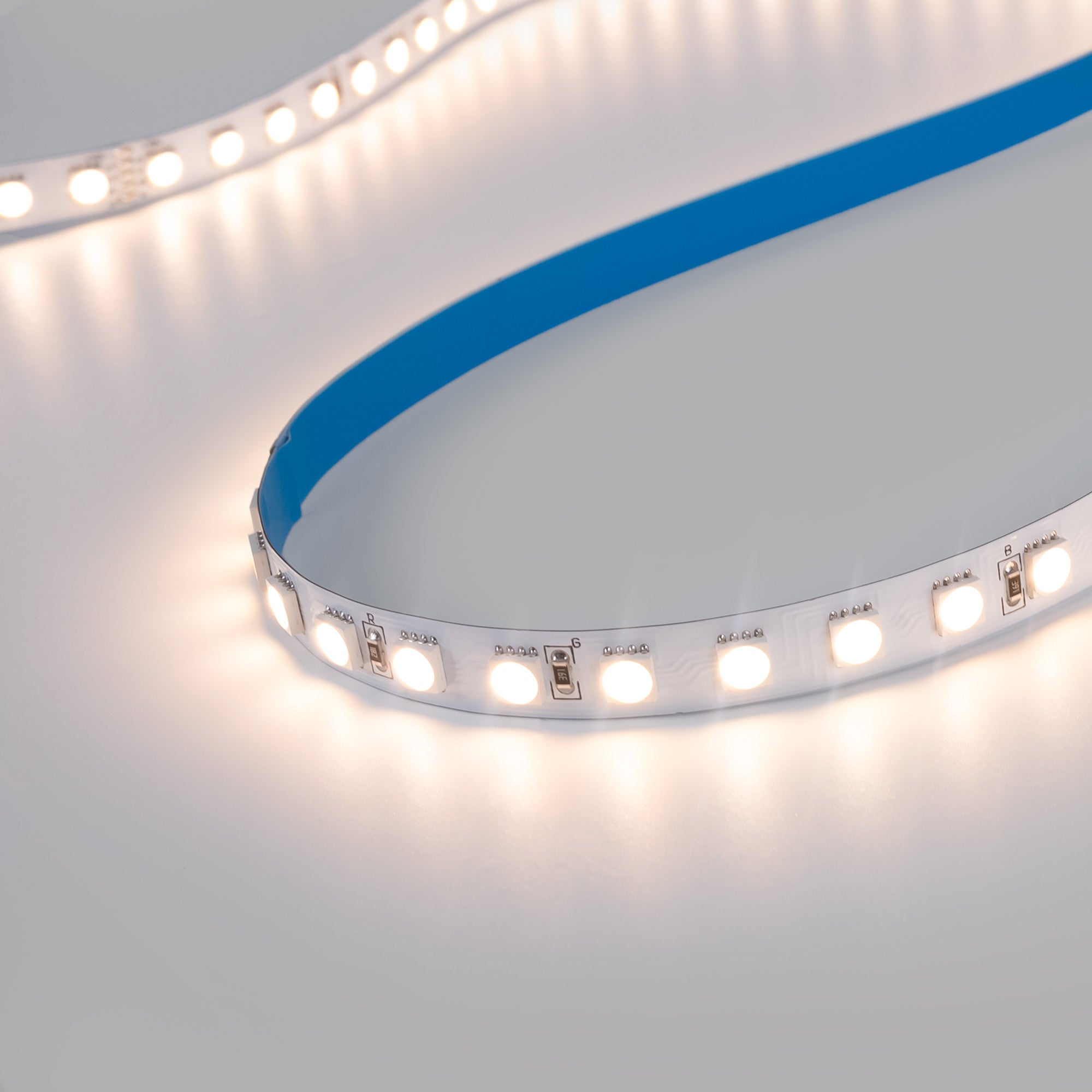 Tira LED 48V DC - RGBWW - 12W/m - 10mm - IP20 - 20 metros - 90ch/m
