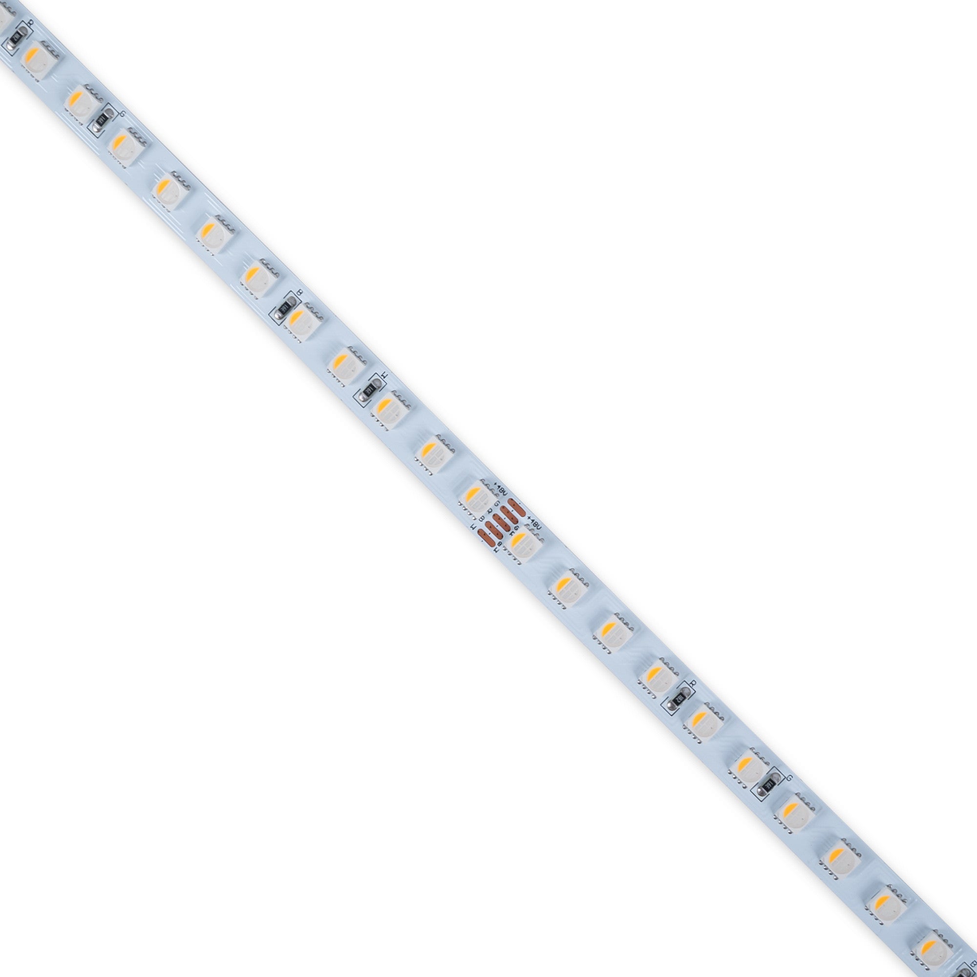 Tira LED 48V DC - RGBWW - 12W/m - 10mm - IP20 - 20 metros - 90ch/m