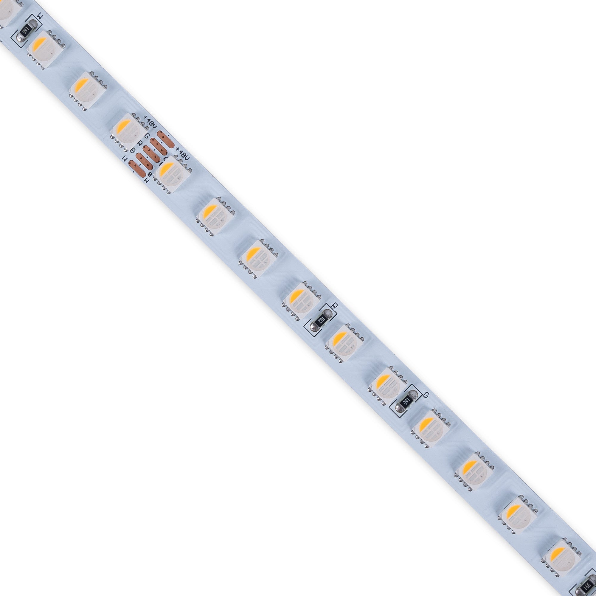 Tira LED 48V DC - RGBWW - 12W/m - 10mm - IP20 - 20 metros - 90ch/m