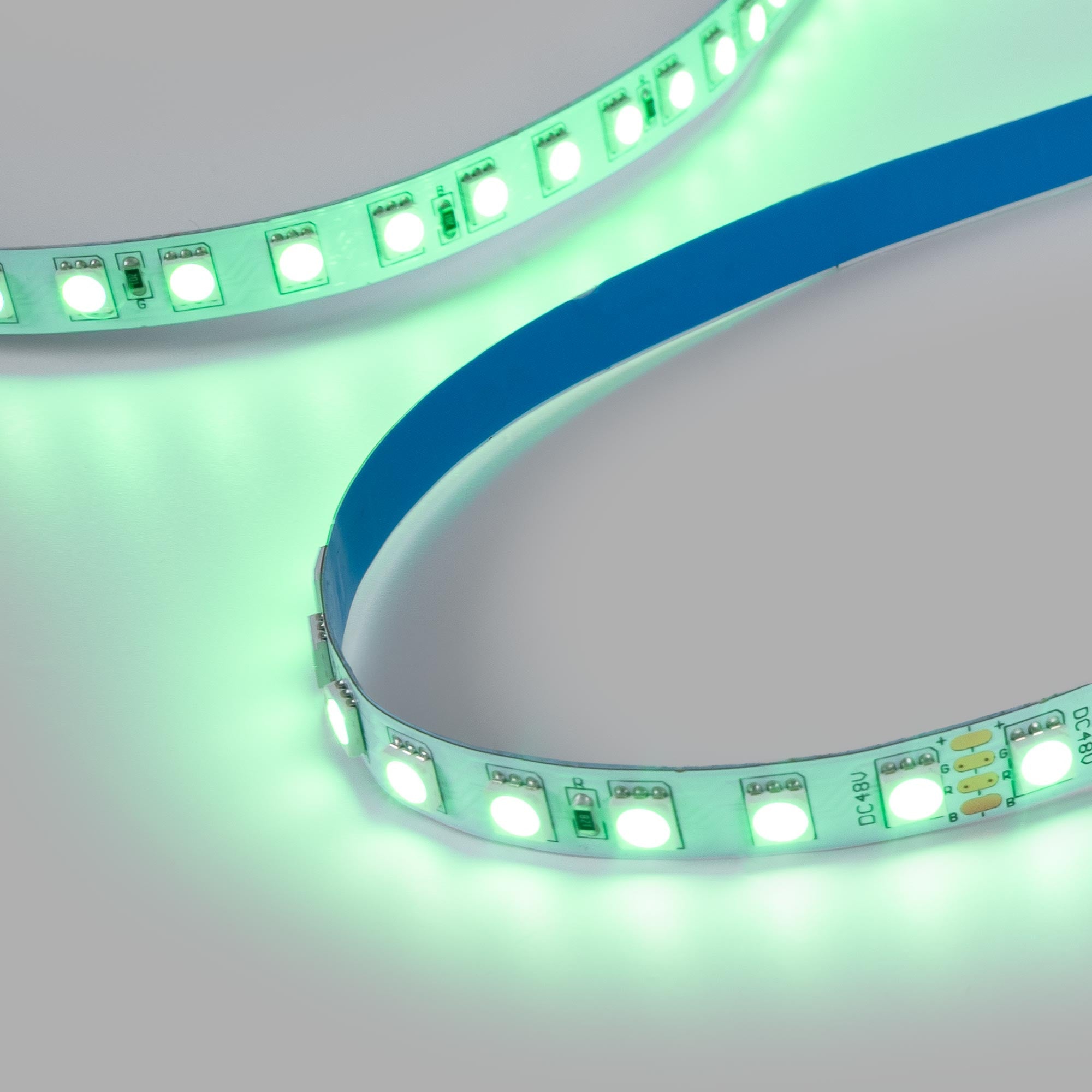 Tira LED 48V DC - RGB - 14.4W/m - 10mm - IP20 - 20 metros - 90ch/m