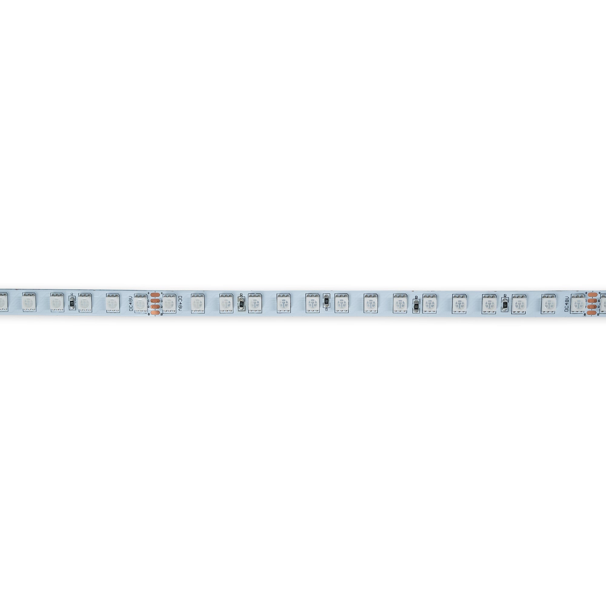 Tira LED 48V DC - RGB - 14.4W/m - 10mm - IP20 - 20 metros - 90ch/m