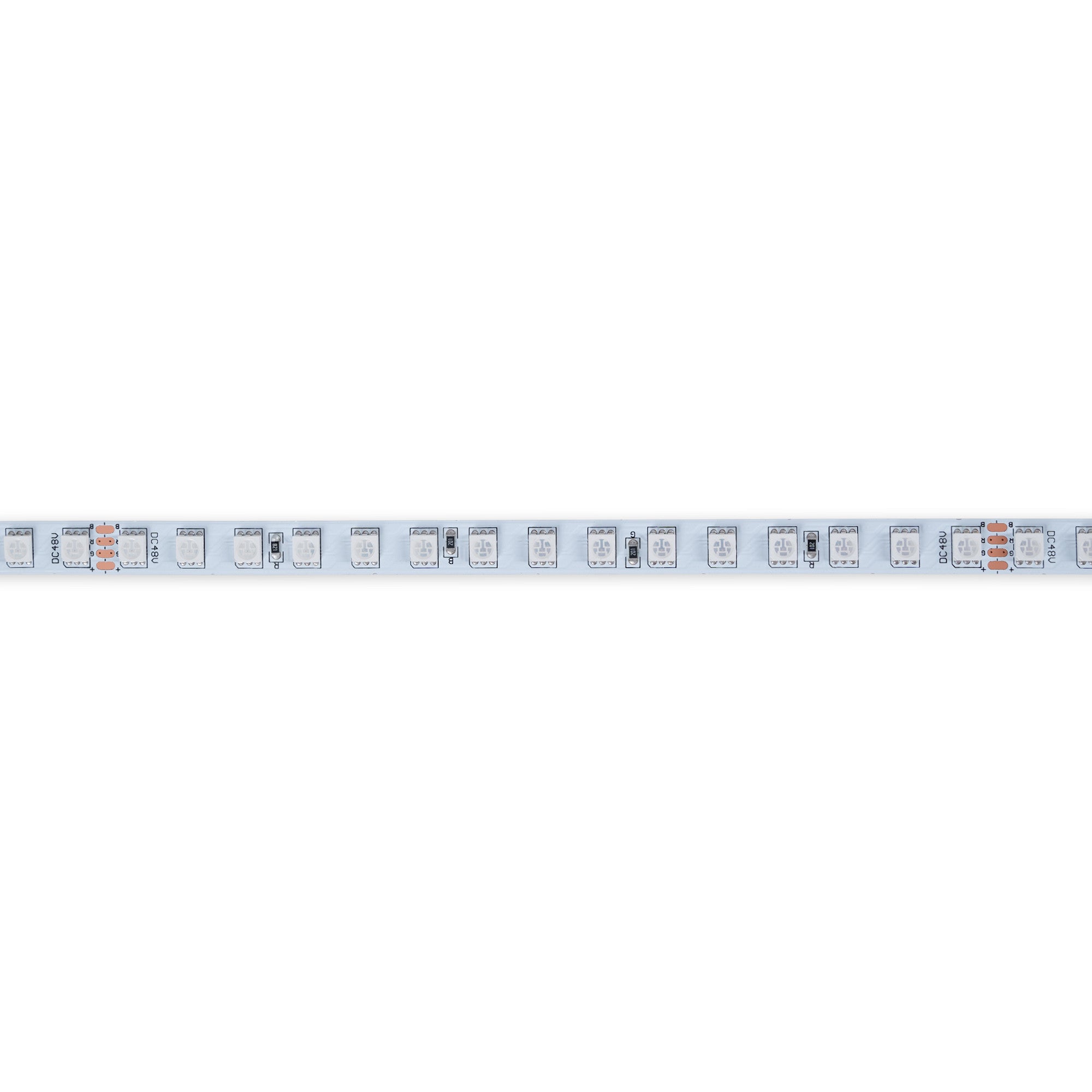 Tira LED 48V DC - RGB - 14.4W/m - 10mm - IP20 - 10 metros - 90ch/m