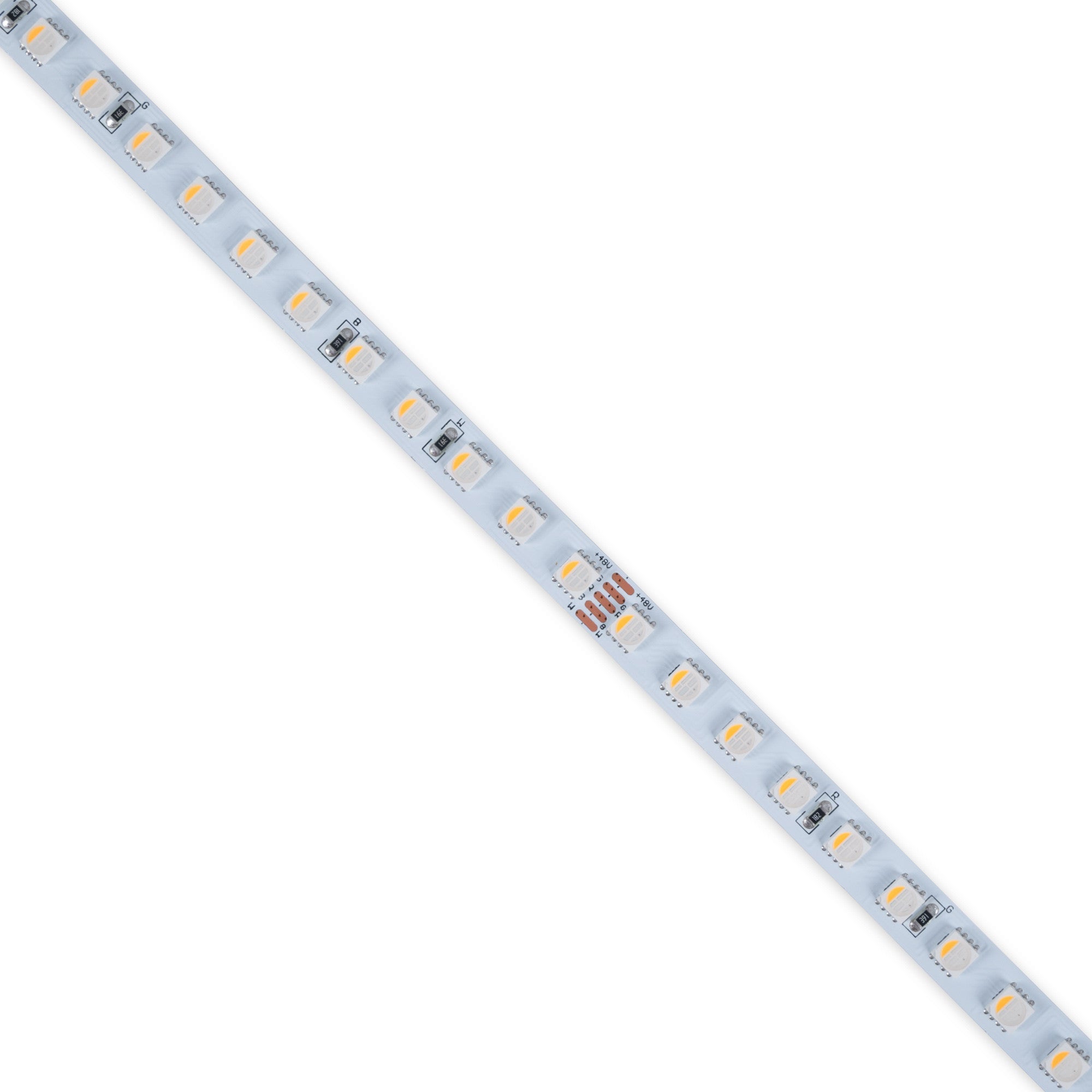 Tira LED 48V DC - RGBWW  - 12W/m - 10mm - IP20 - 10 metros - 90ch/m