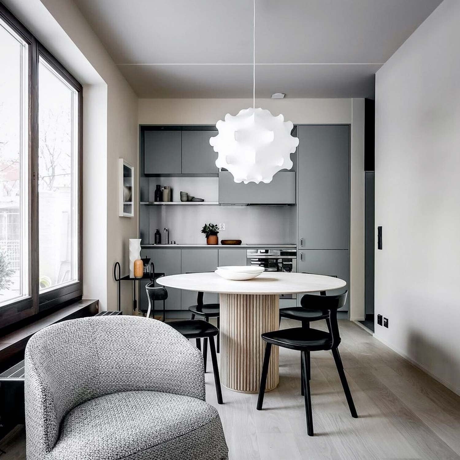 Lámpara colgante de diseño "Cocoon"