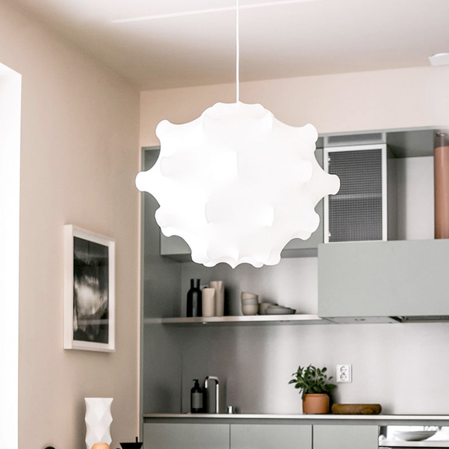 Lámpara colgante de diseño "Cocoon"