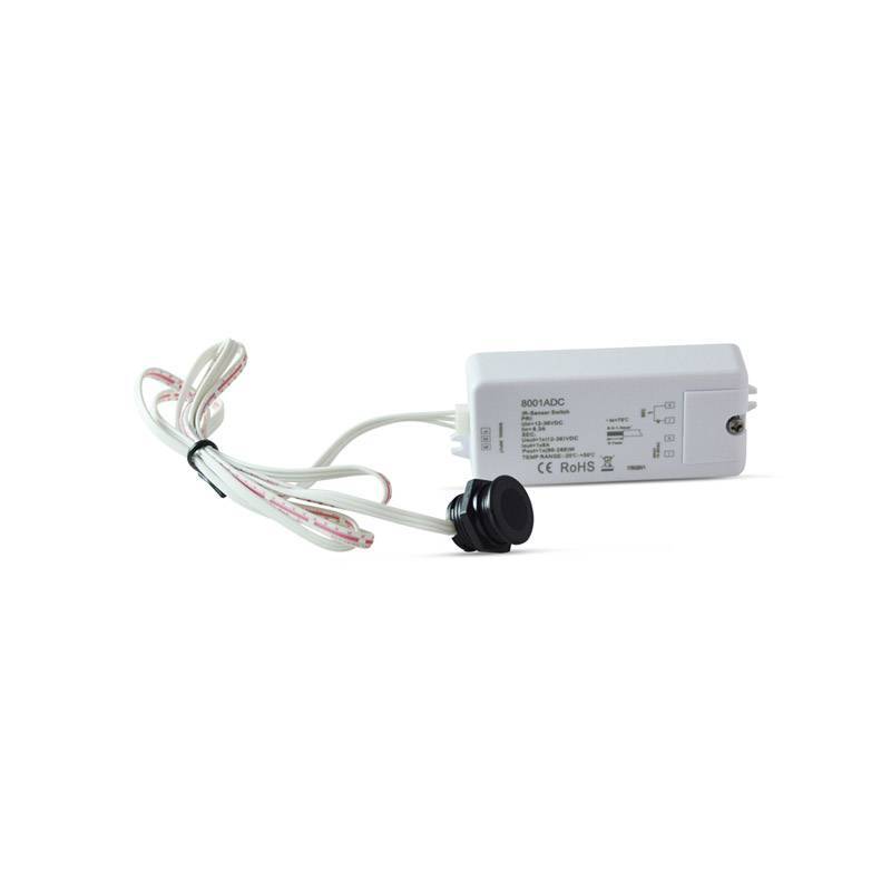 Interruptor con sensor de proximidad IR 12-36V Función ON/OFF