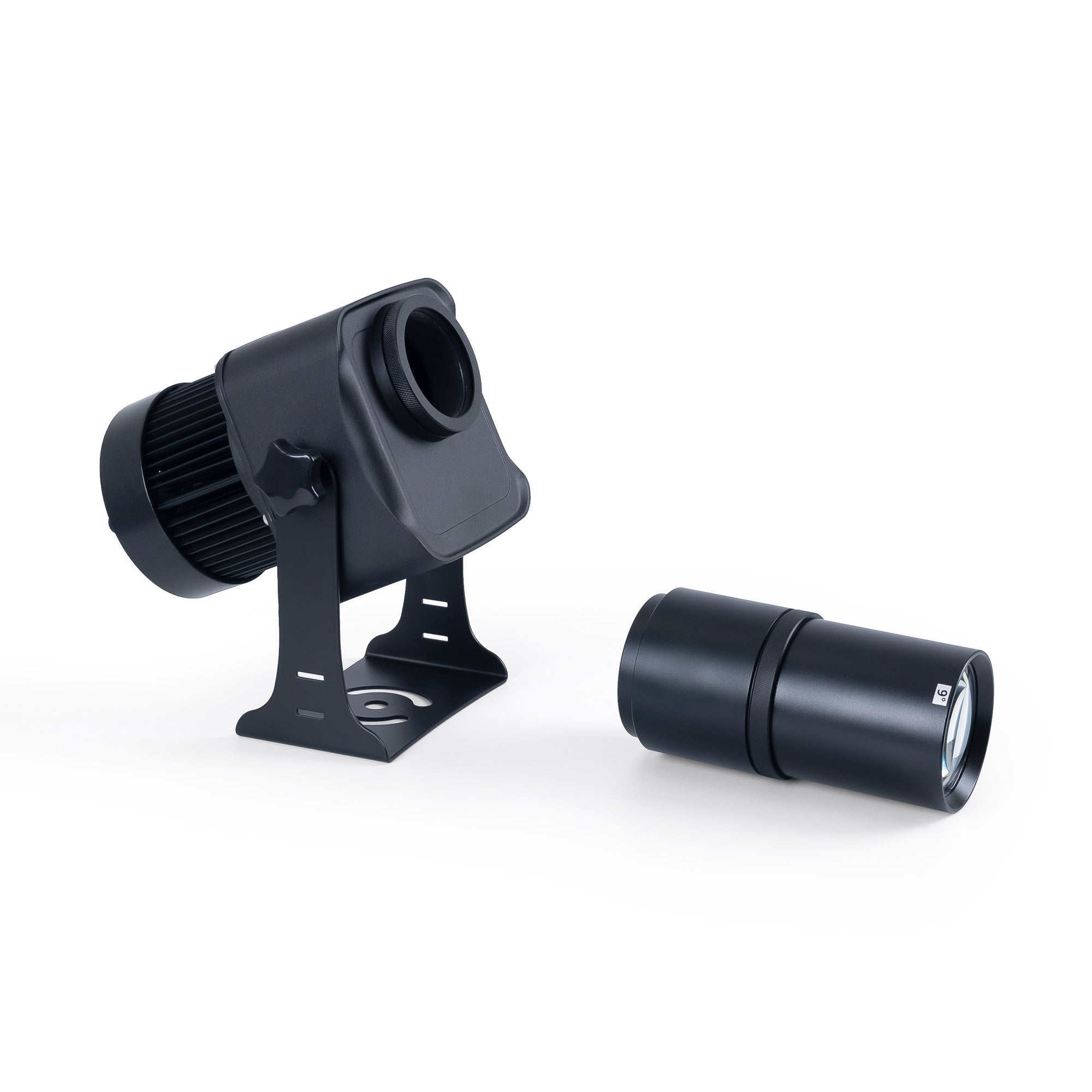 Proyector de logos LED GOBO 100W - Óptica 9° - Exterior - Rotativo