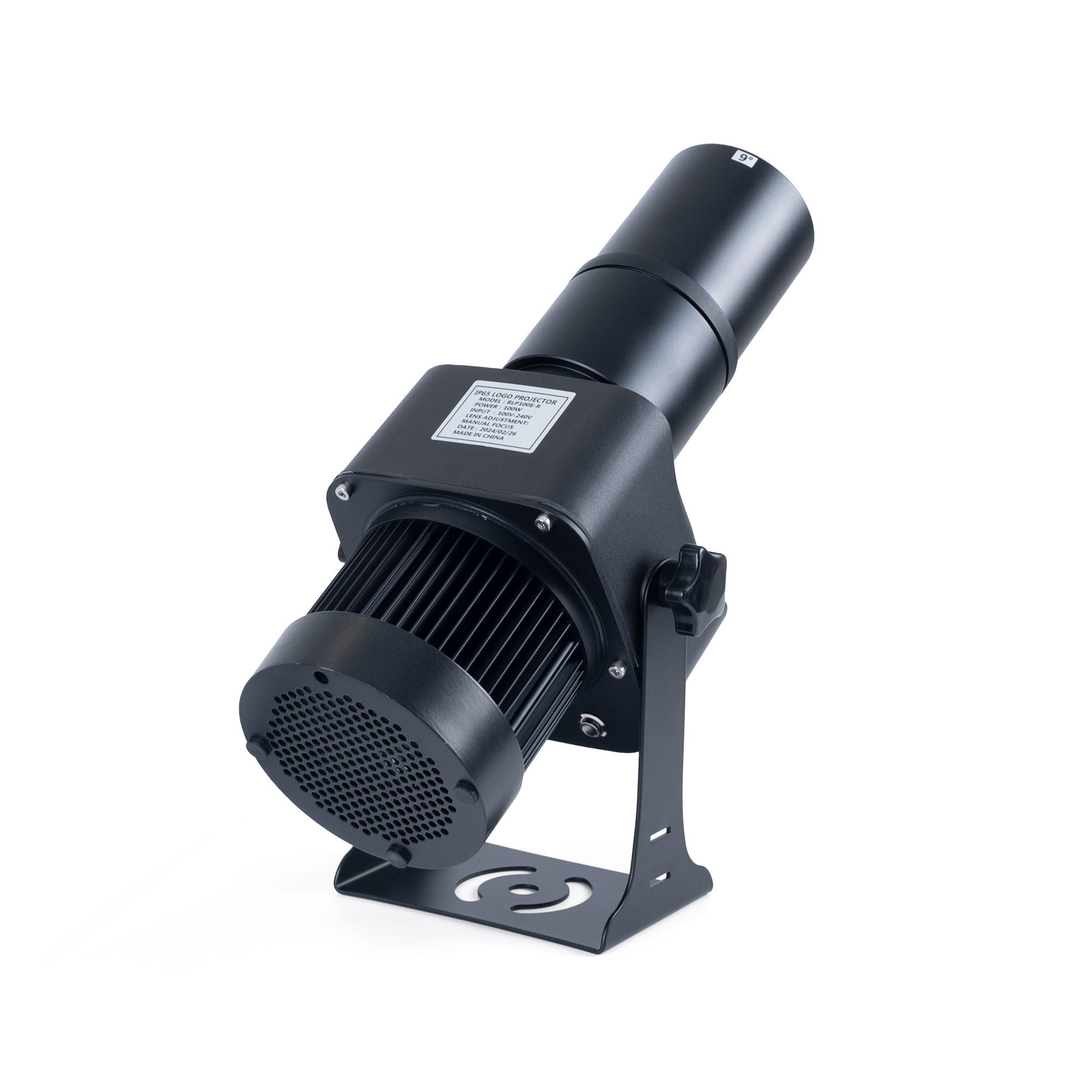 Proyector de logos LED GOBO 100W - Óptica 9° - Exterior - Rotativo