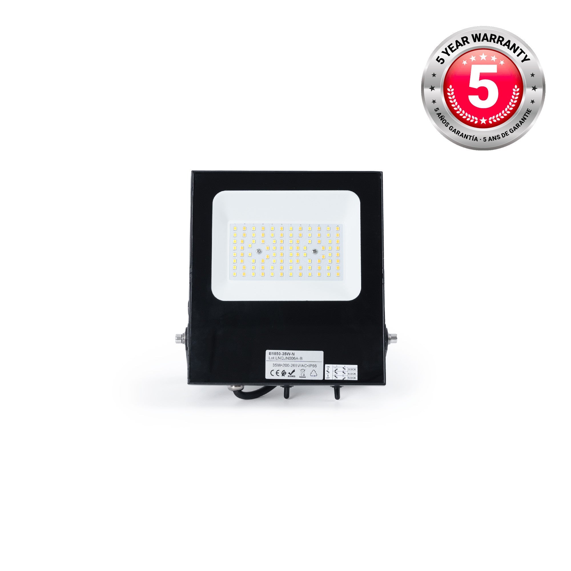 Proyector LED exterior 35W CCT - Serie "PRO" - 110lm/W - IP66