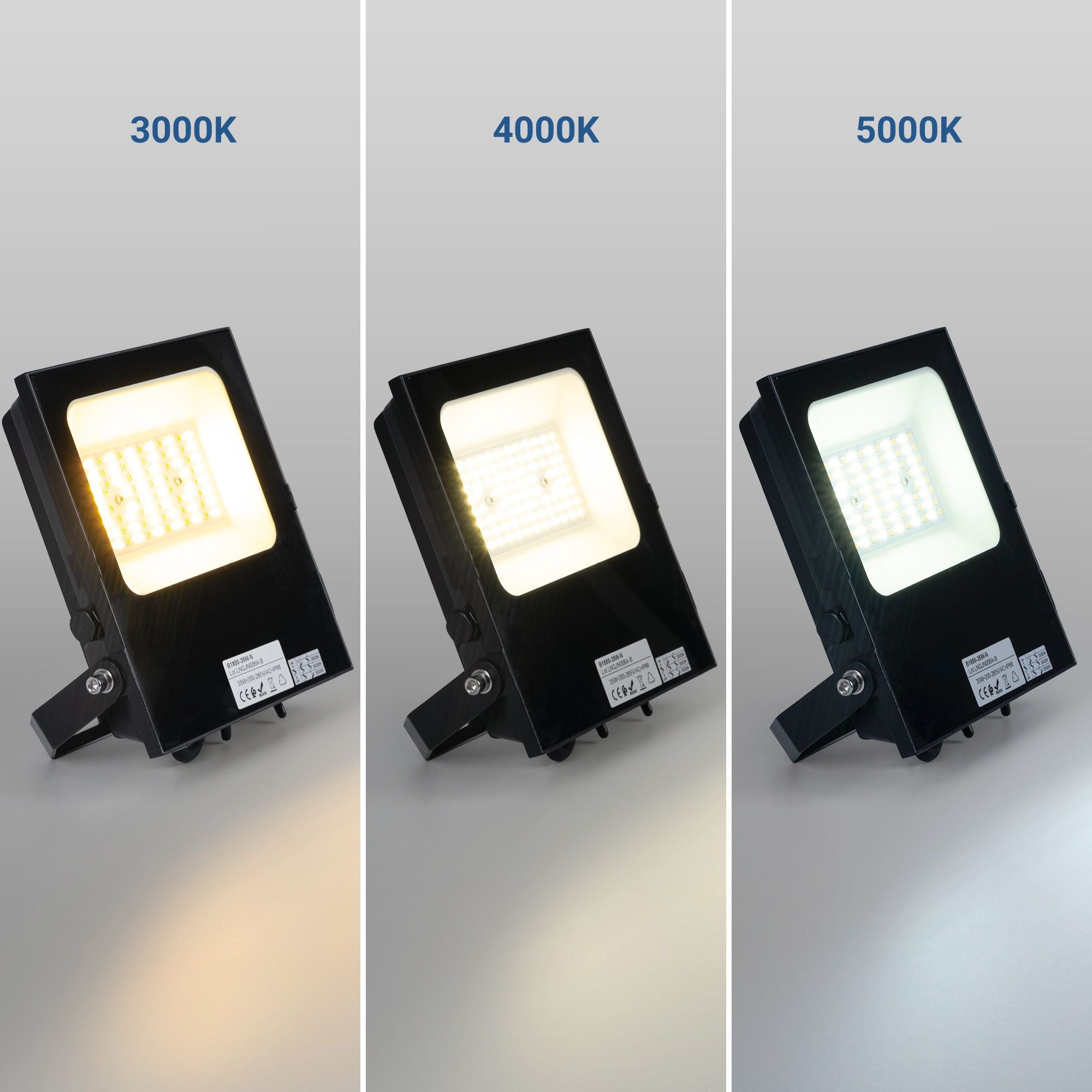 Proyector LED exterior 35W CCT - Serie "PRO" - 110lm/W - IP66