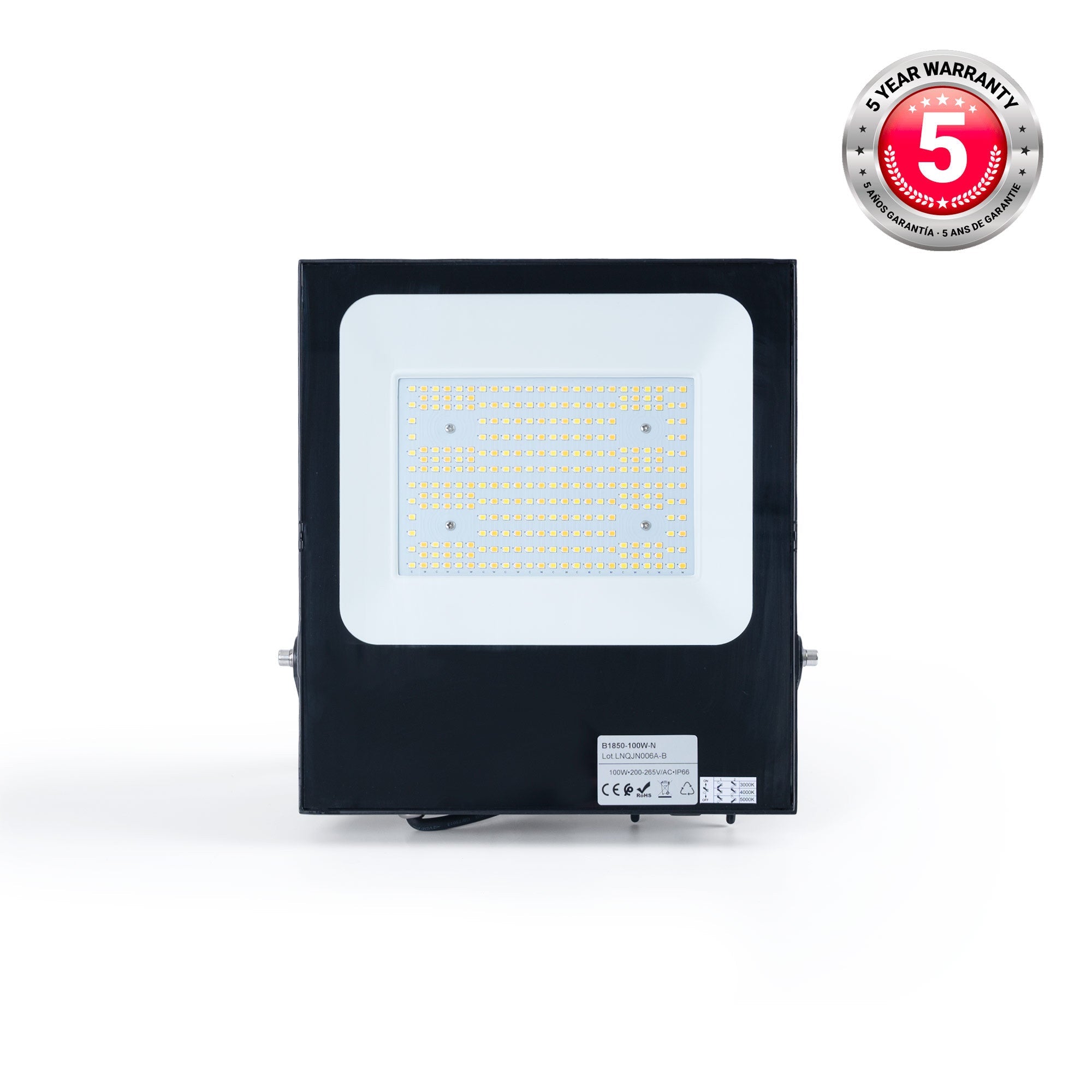 Proyector LED exterior 100W CCT - Serie "PRO" - 110lm/W - IP66
