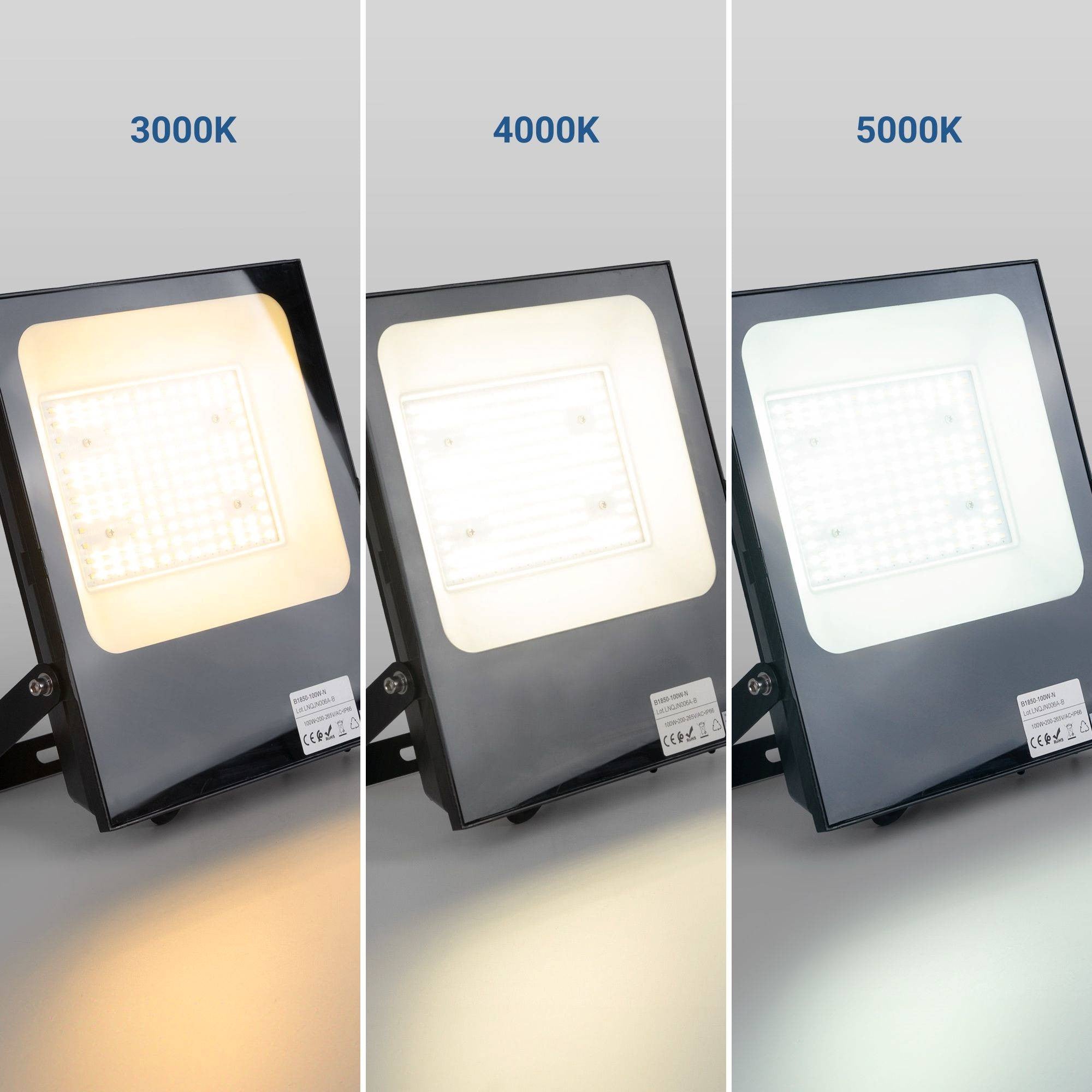 Proyector LED exterior 100W CCT - Serie "PRO" - 110lm/W - IP66