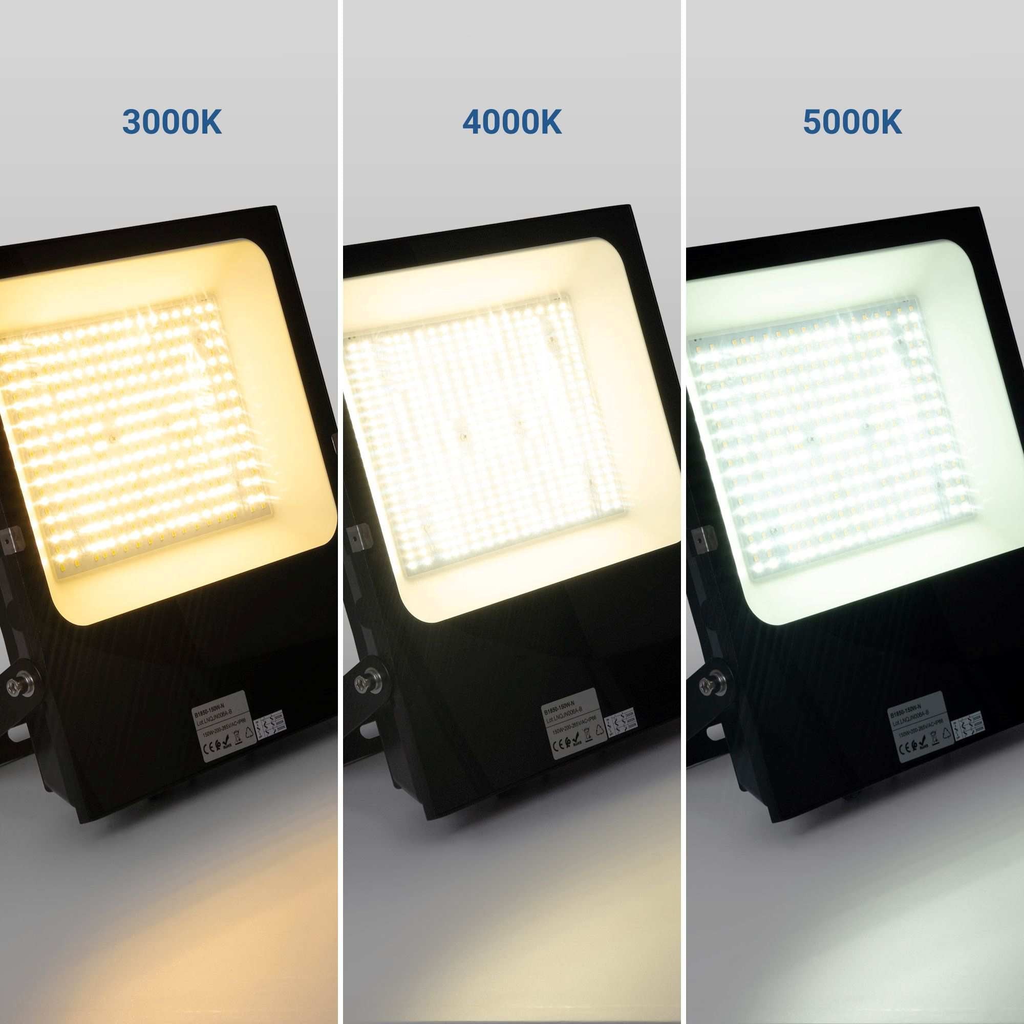 Proyector LED exterior 150W CCT - Serie "PRO" - 110lm/W - IP66