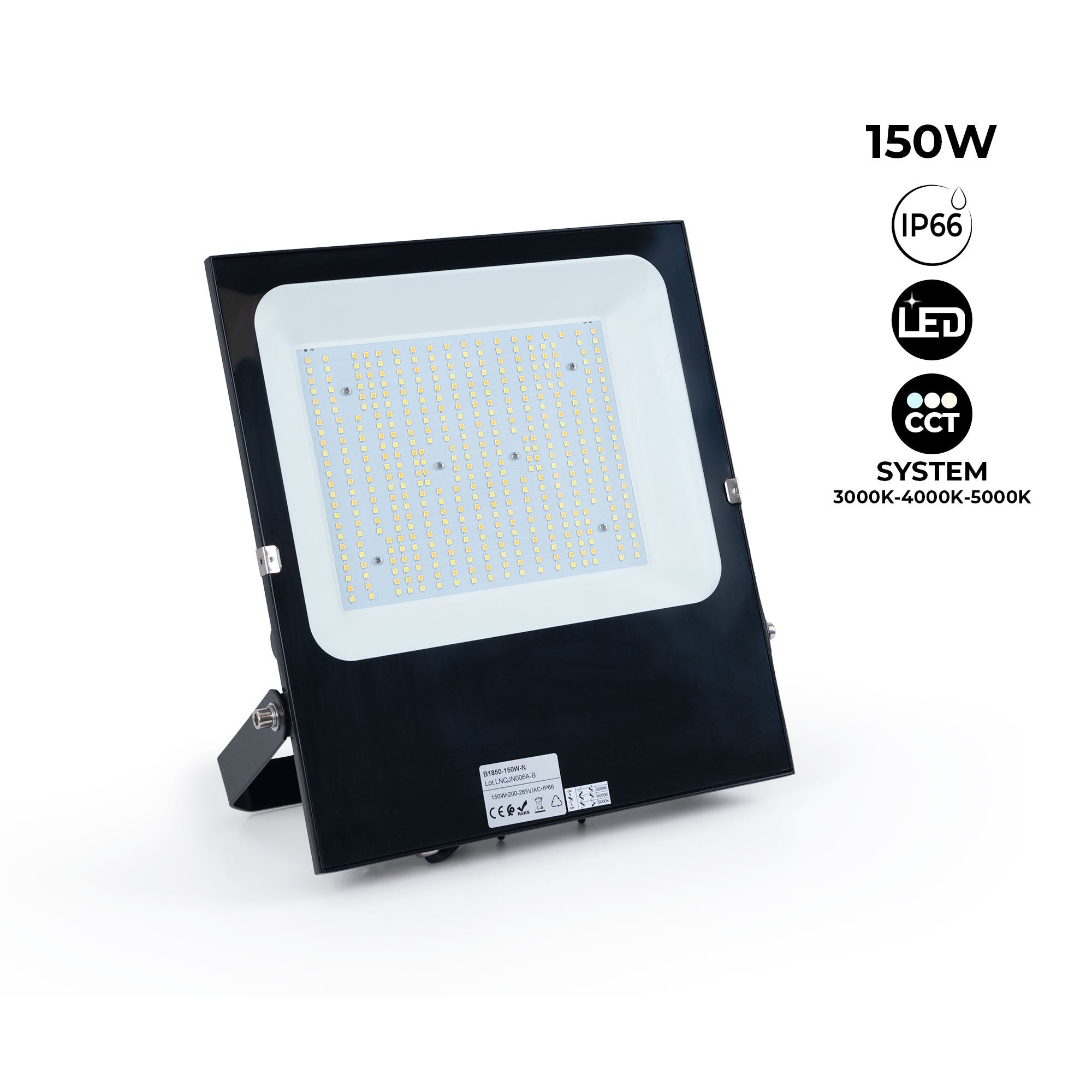 Proyector LED exterior 150W CCT - Serie "PRO" - 110lm/W - IP66