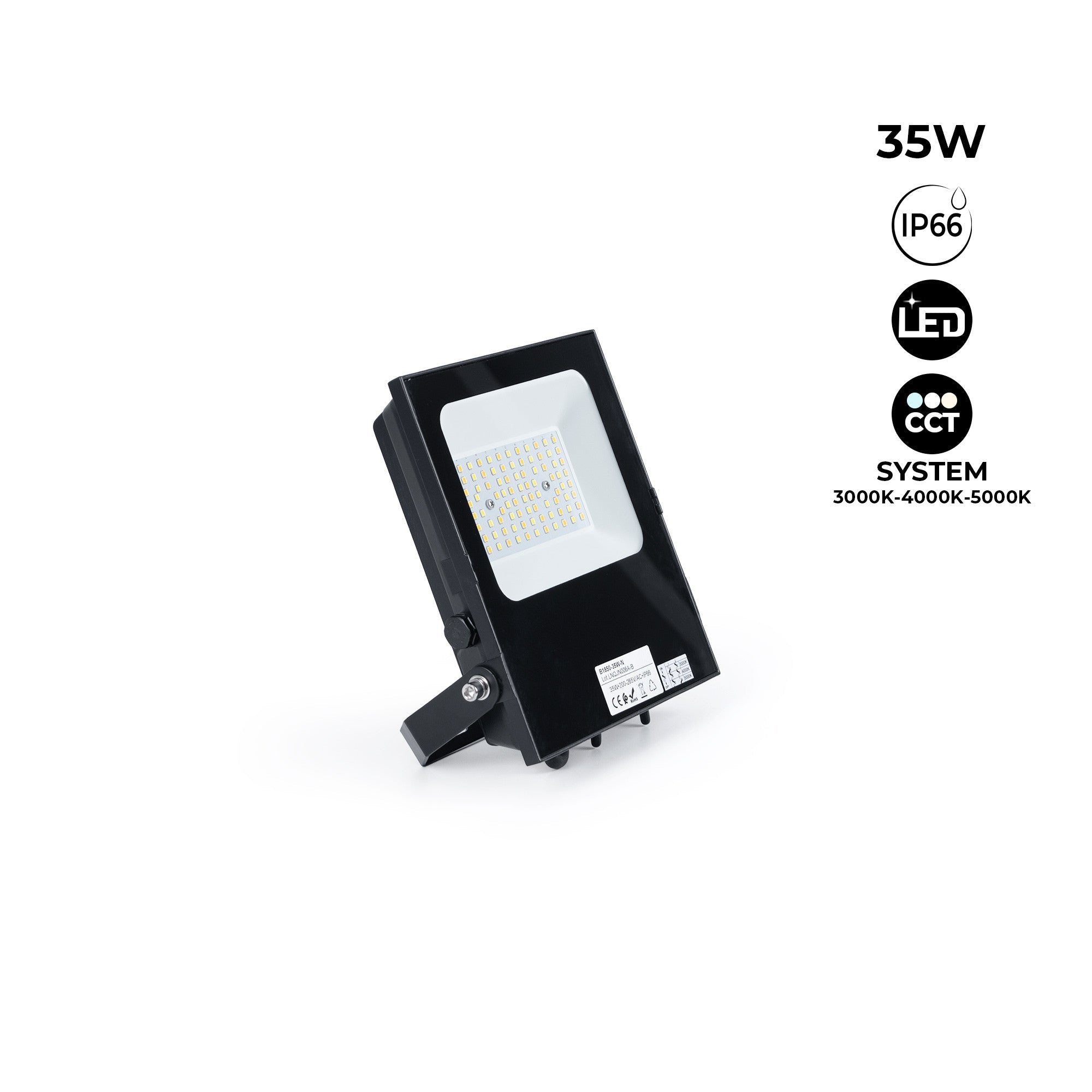 Proyector LED exterior 35W CCT - Serie "PRO" - 110lm/W - IP66
