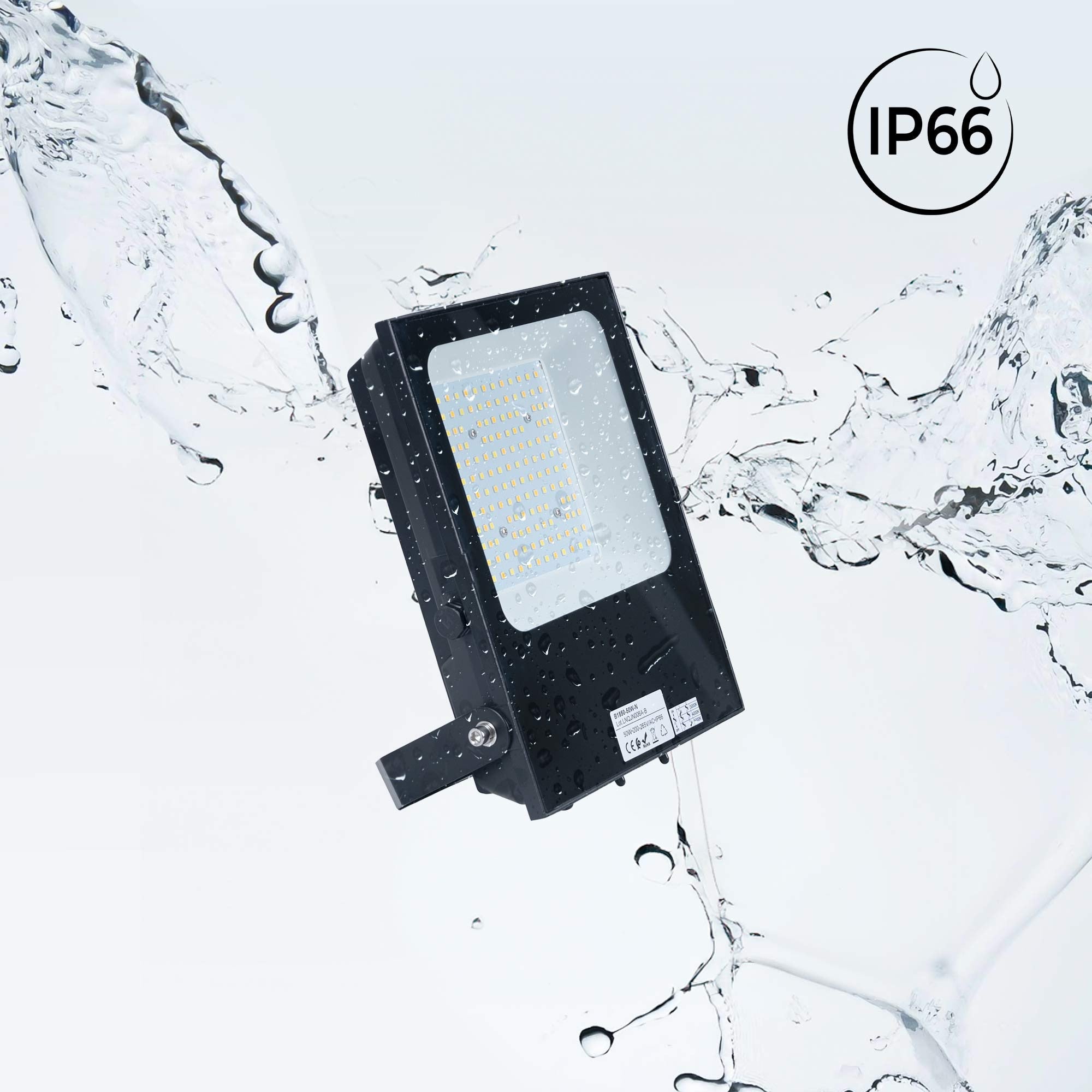 Proyector LED exterior 50W CCT - Serie "PRO" - 110lm/W - IP66