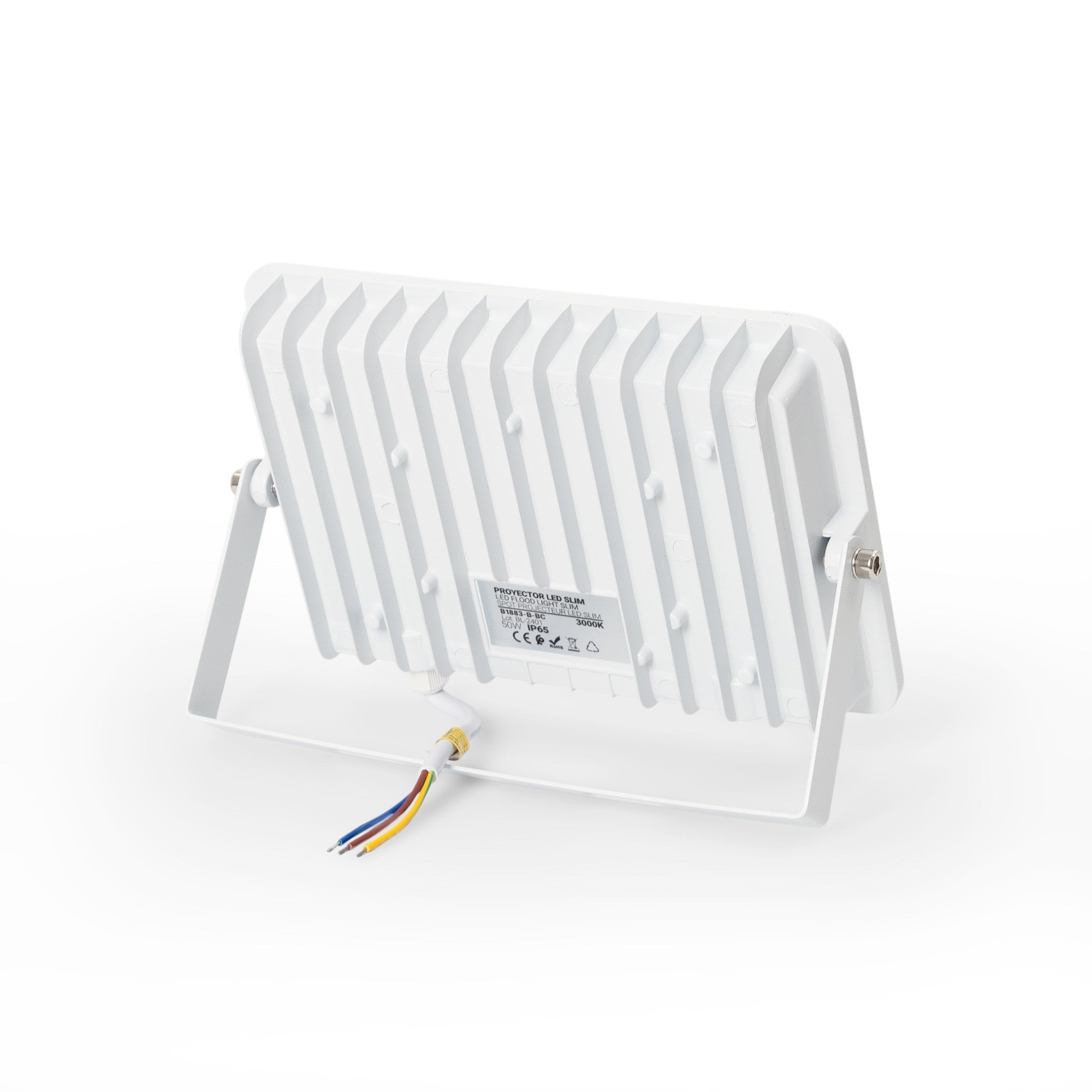 Proyector LED exterior 50W - 95lm/W - IP65 - Blanco