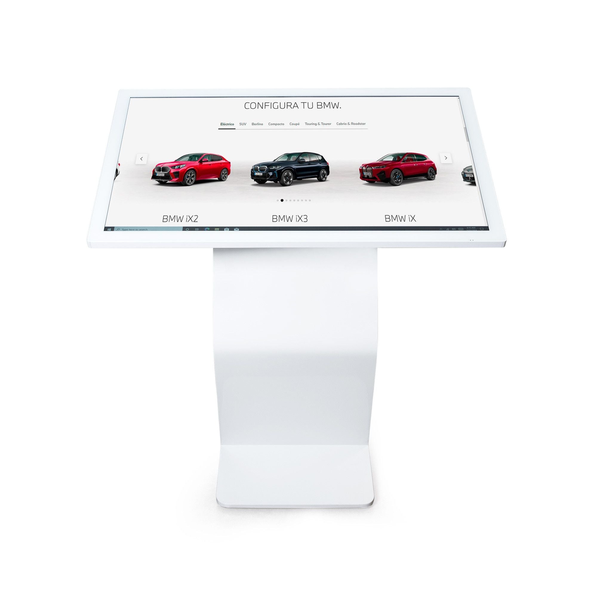 Display publicitario - Digital Kiosk 43" - Pantalla Táctil - Interior - 16GB - Base "K"