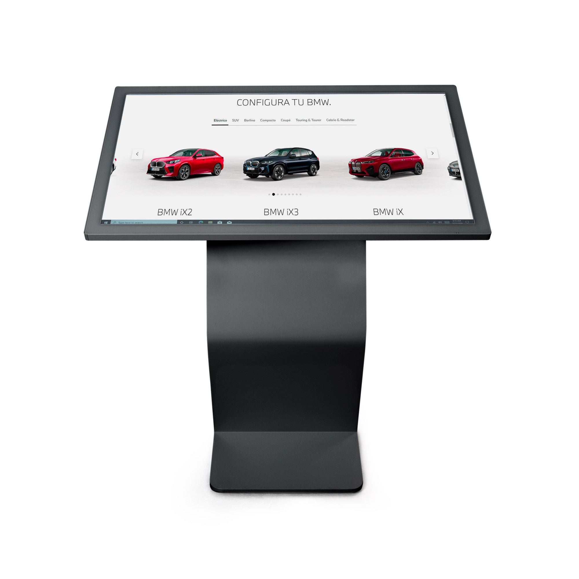 Display publicitario - Digital Kiosk 43" - Pantalla Táctil - Interior - 16GB - Base "K"