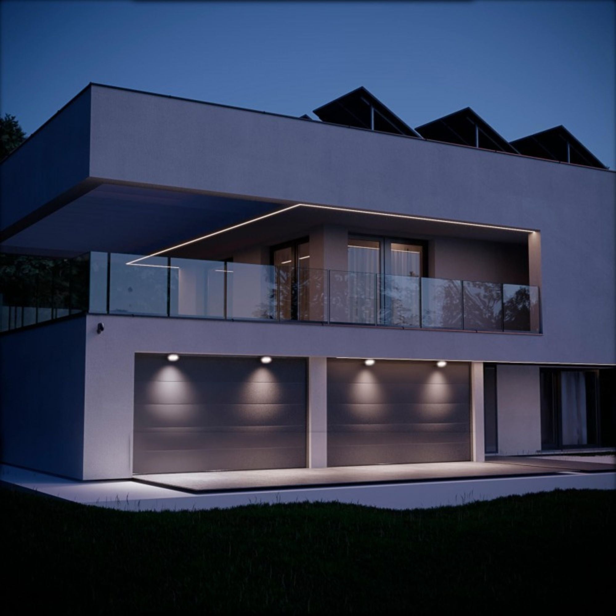 Proyector LED exterior con sensor de movimiento PIR - 50W - IP65 - 6000K