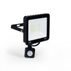 Proyector LED exterior con sensor de movimiento PIR - 30W - IP65 - 6000K
