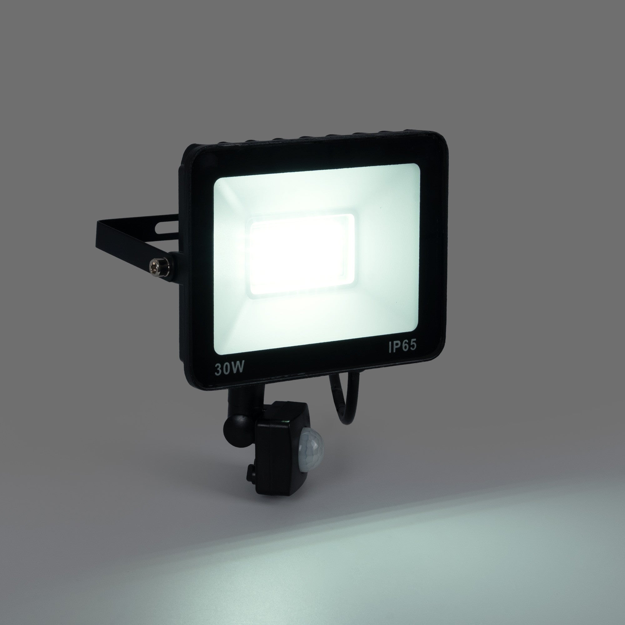Proyector LED exterior con sensor de movimiento PIR - 30W - IP65 - 6000K