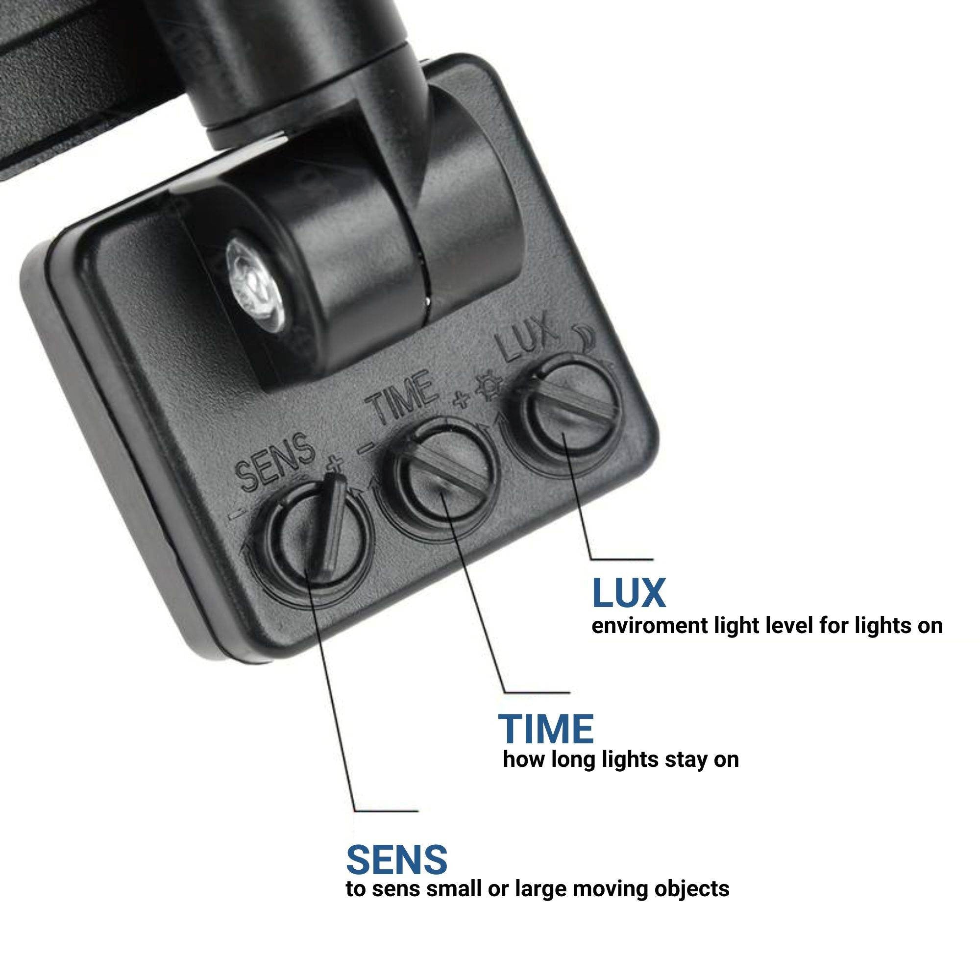 Proyector LED exterior con sensor de movimiento PIR - 30W - IP65 - 6000K
