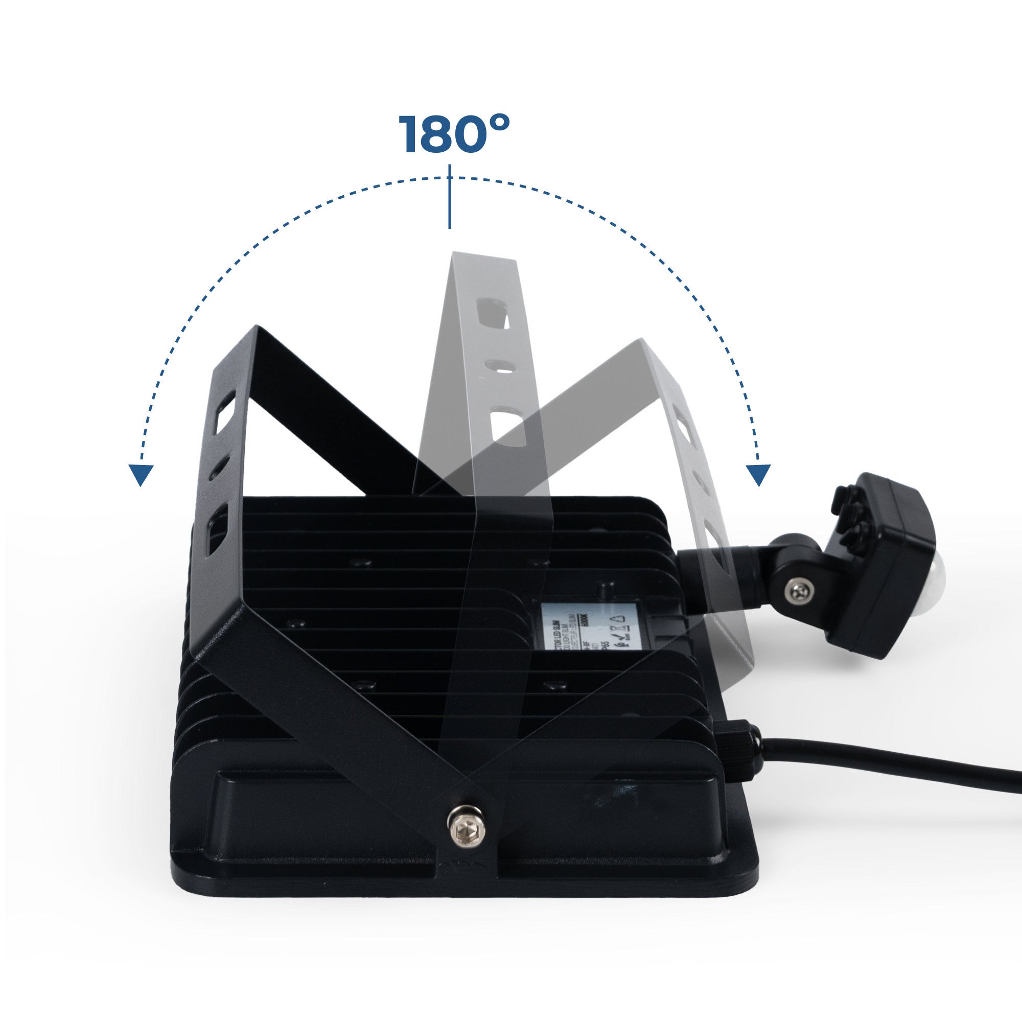 Proyector LED exterior con sensor de movimiento PIR - 50W - IP65 - 6000K