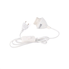 Cable para lámpara de mesa - Casquillo E27, interruptor y enchufe - 1,3 m