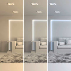 Tira LED COB 24V DC CCT - Emisión lateral - 12W/m - 10mm - IP20 - Corte c/ 5cm - Rollo de 5 metros