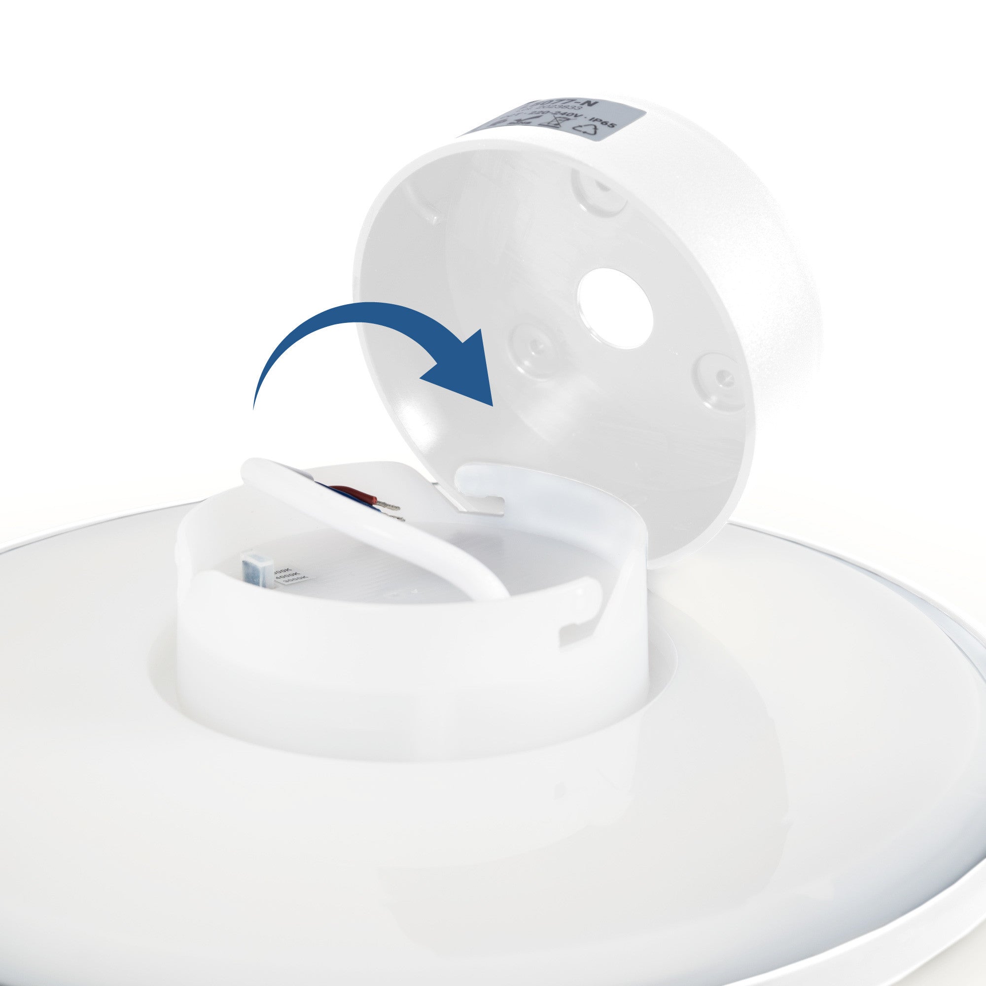 Aplique de pared circular "Eclipse" 18W - CCT - IP65
