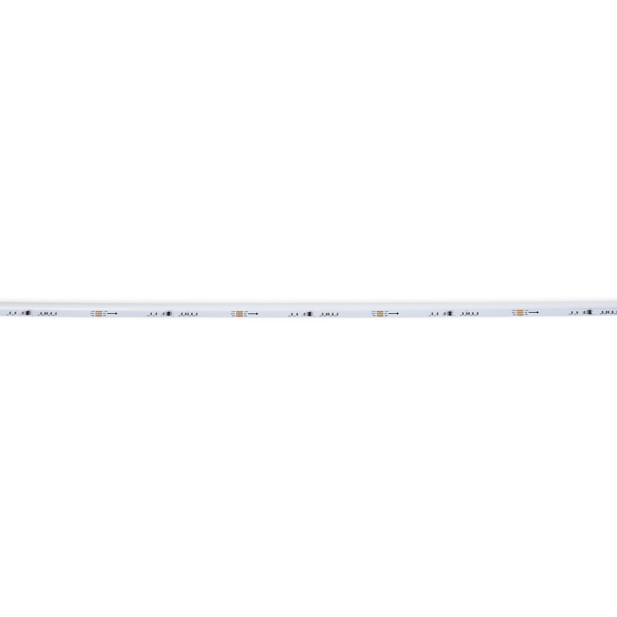 Tira LED inteligente RGB COB 24V DC - Emisión lateral - 12W/m - 10mm - IP20 - Rollo de 5 metros