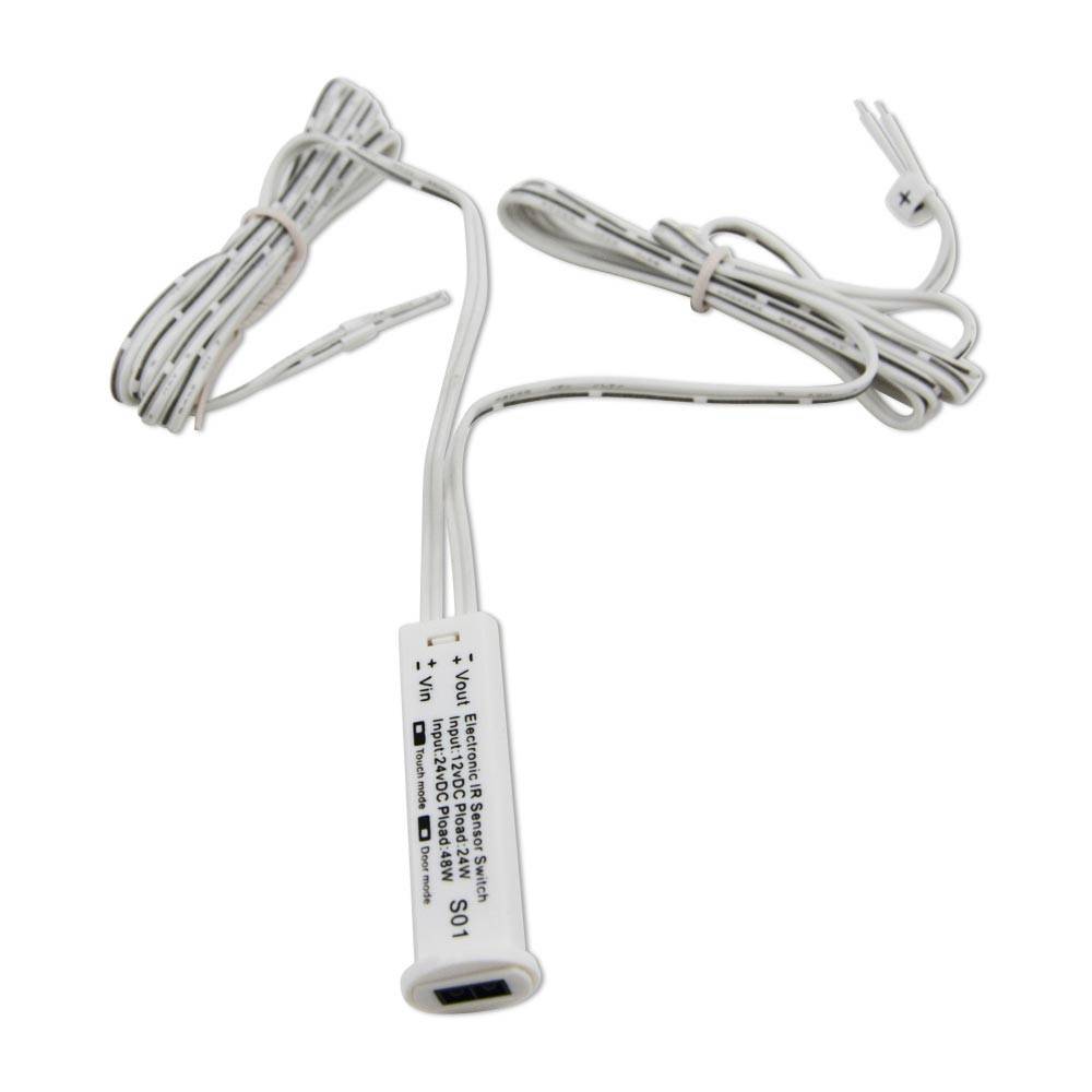 Interruptor con sensor empotrable para armarios IR - 12/24V-DC- IP20