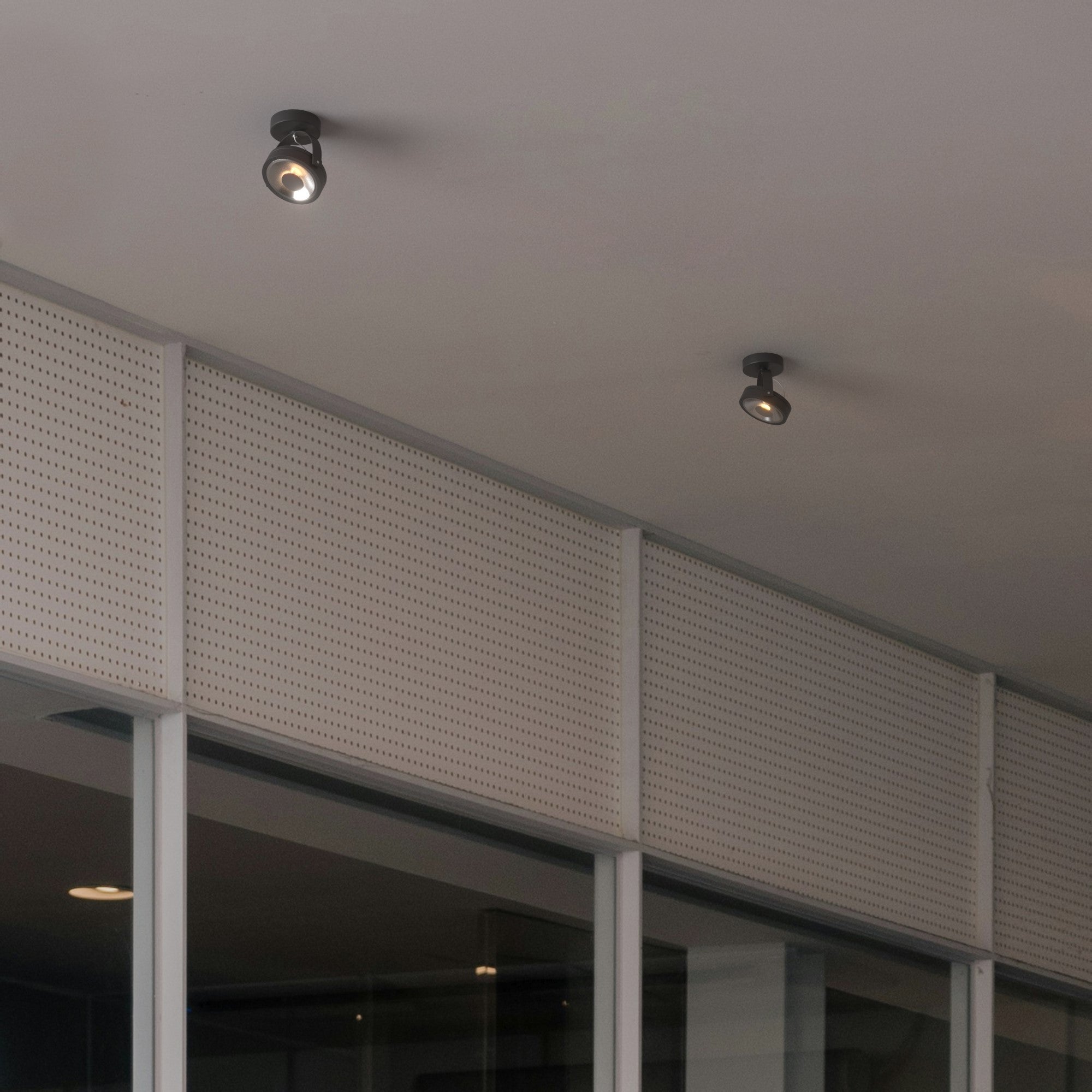 Foco de techo orientable "IRIS" + Bombilla AR111 GU10