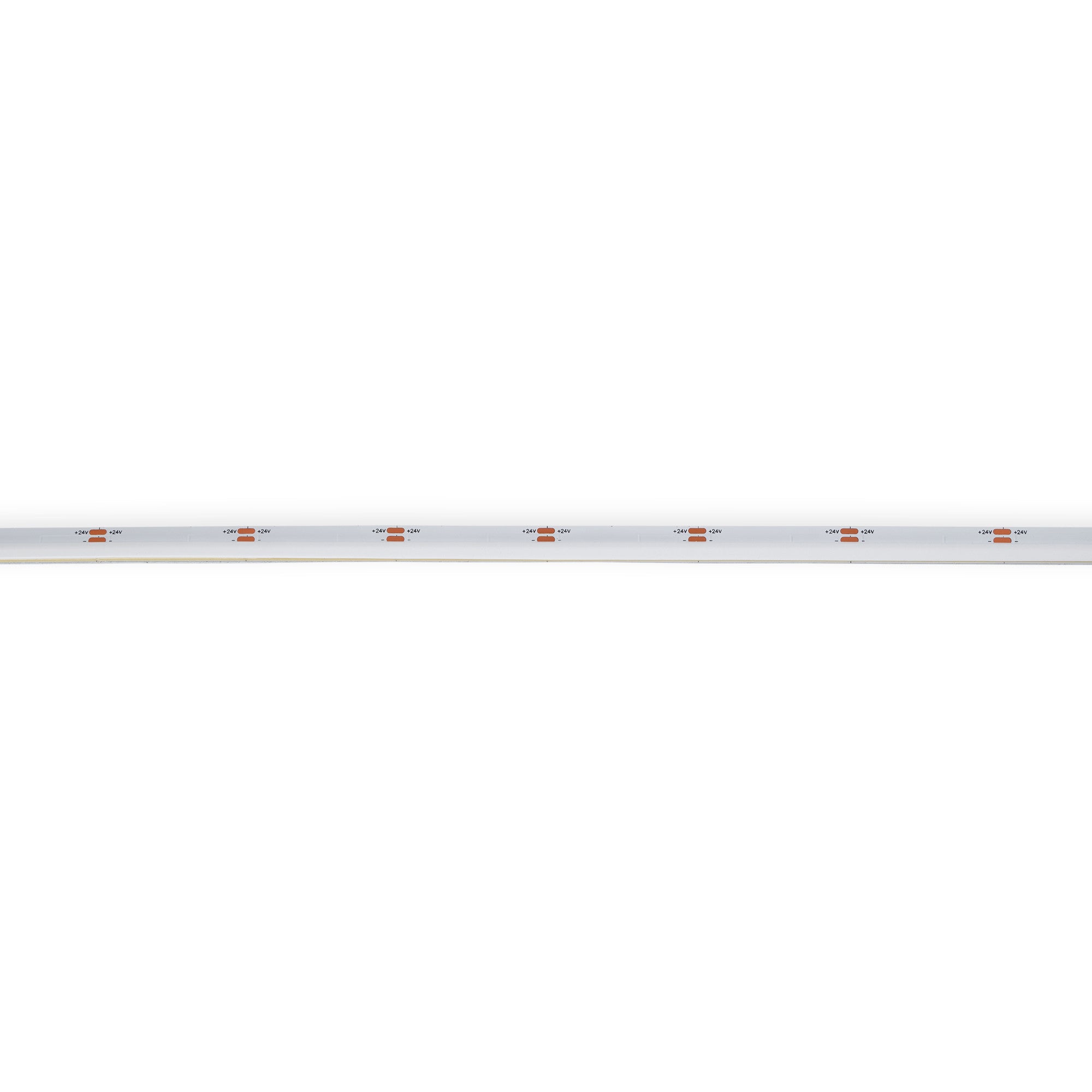 Tira LED COB 24V DC monocolor - Emisión lateral - 9W/m - 8mm - IP20 - Corte c/ 3cm - Rollo de 5 metros