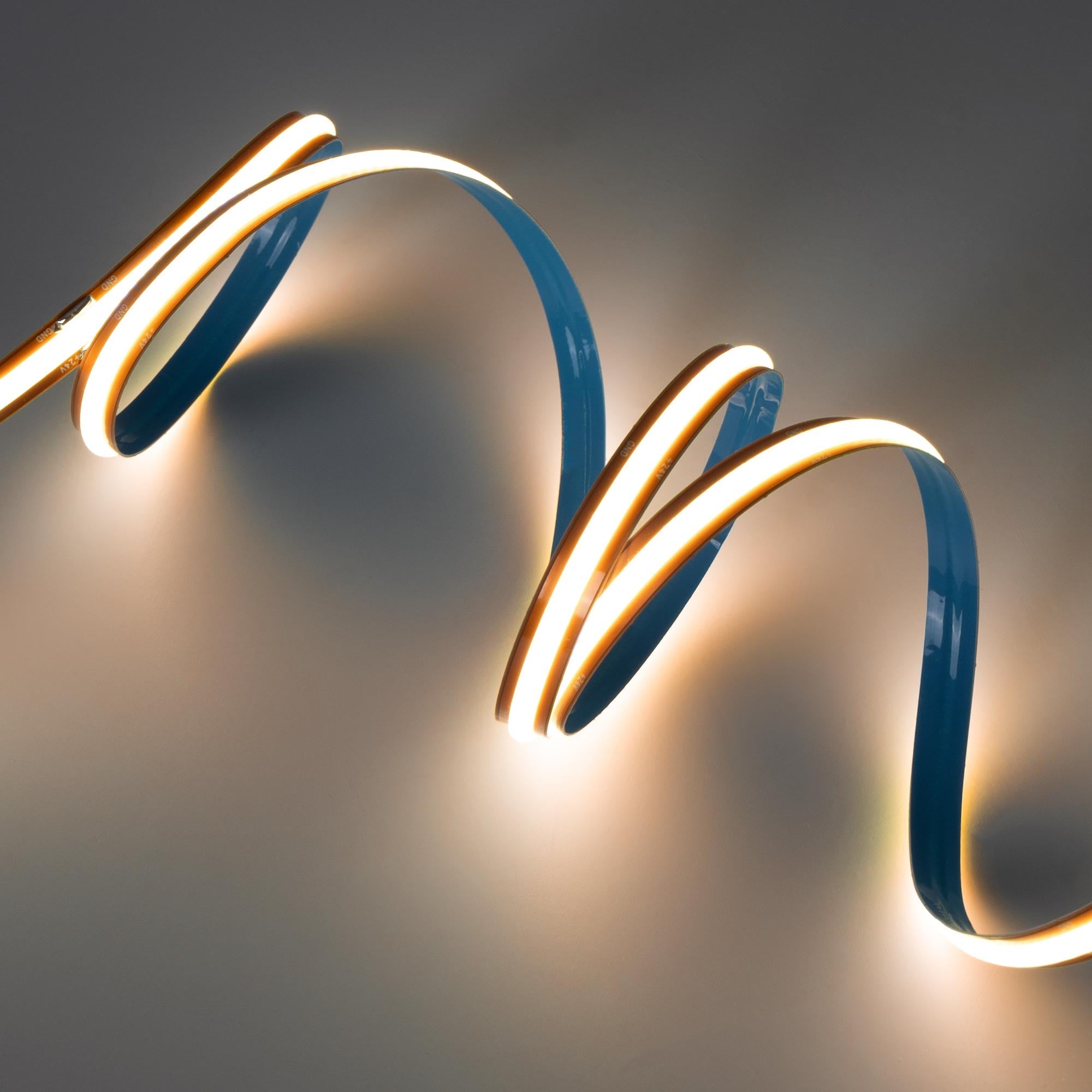 Tira LED COB 24V DC -Monocolor - FREE CUT - 11W/m - 8mm - IP20 - Rollo de 5 metros