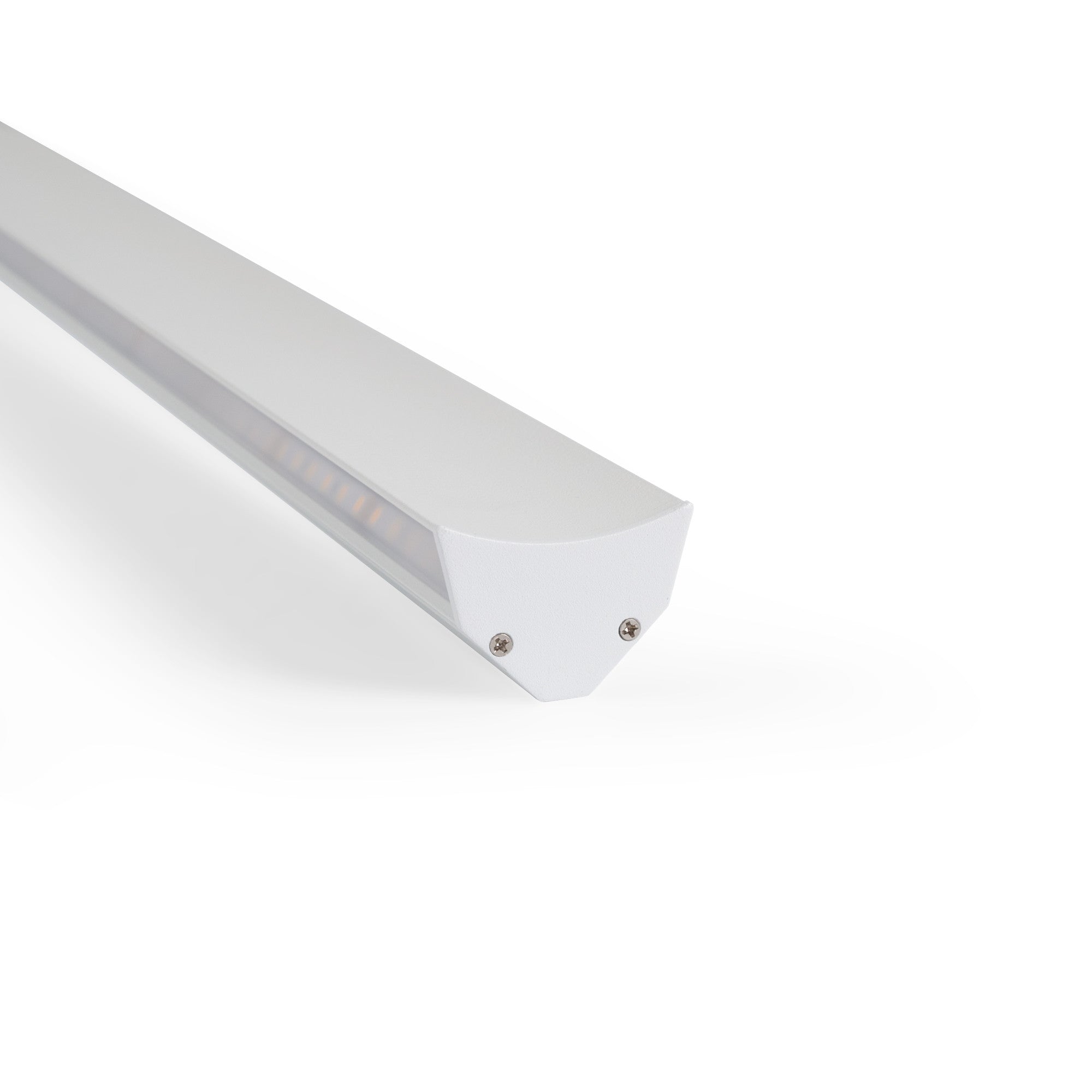 Tapa para perfil de esquina para tira LED doble - Ref. BPERFALP191