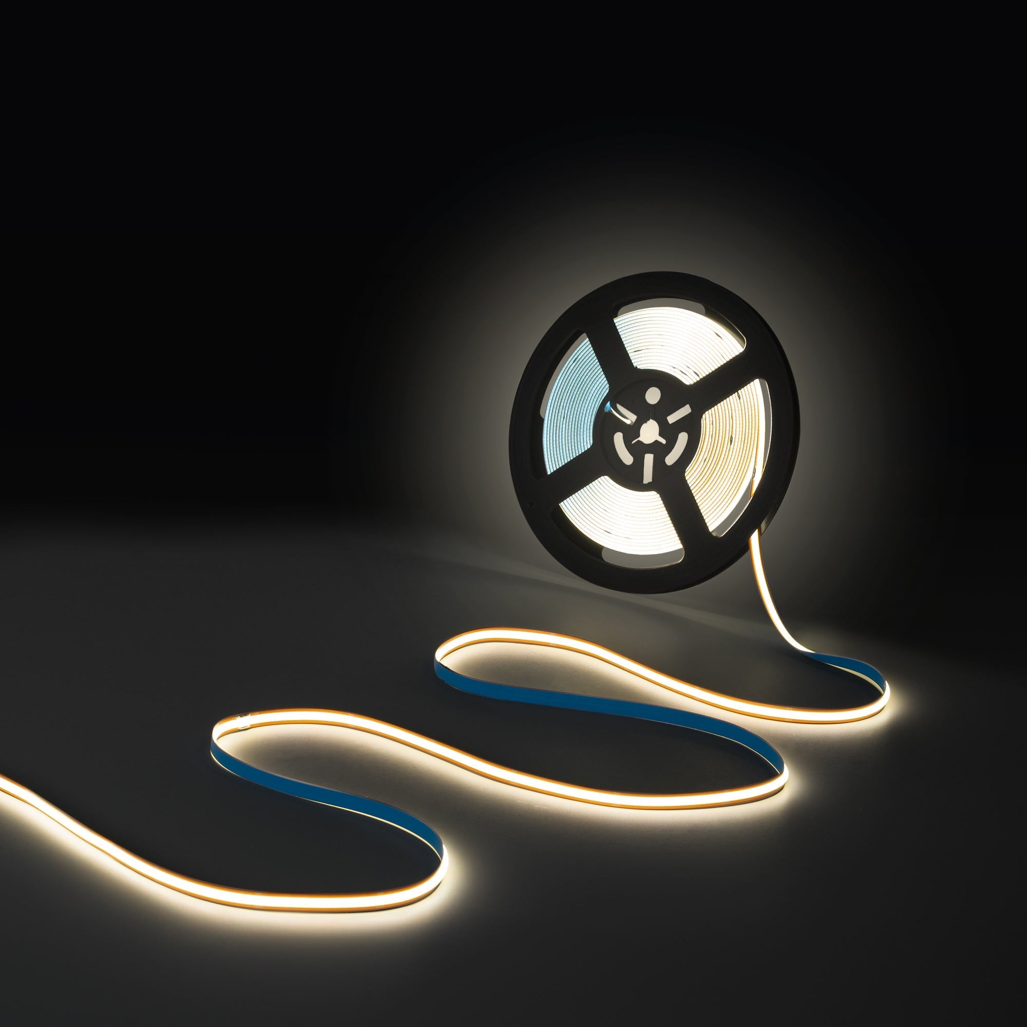 Tira LED COB 24V DC -Monocolor - FREE CUT - 11W/m - 8mm - IP20 - Rollo de 10 metros
