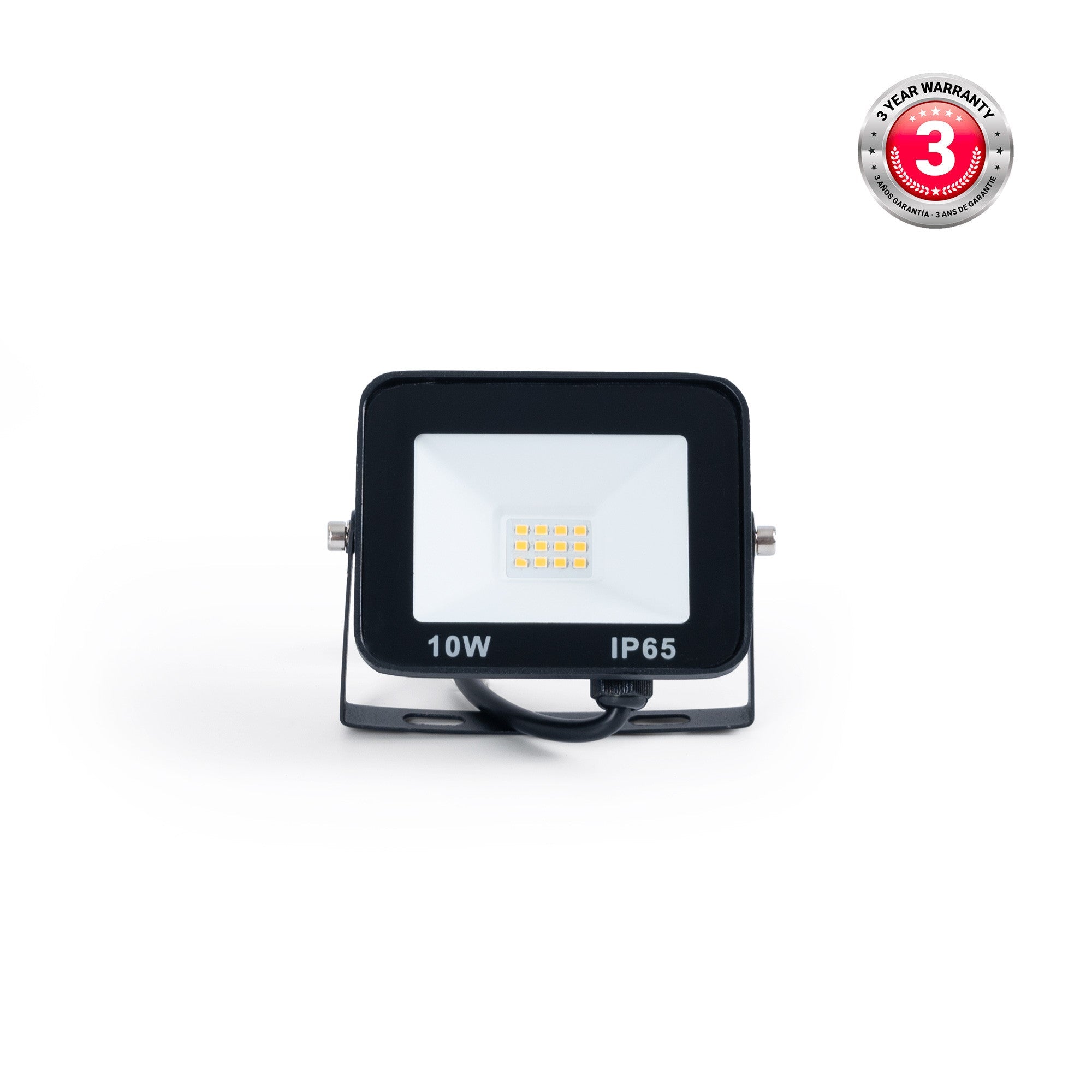 Pack de 10 proyectores LED exterior 10W - 95lm/W - IP65