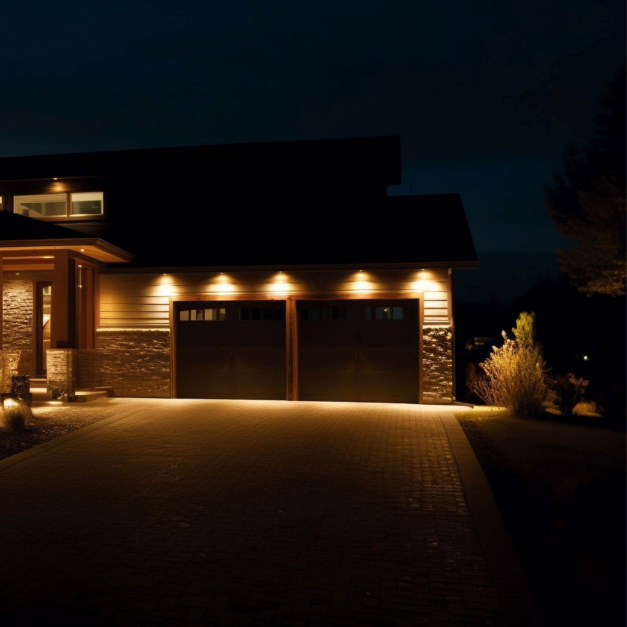 Pack de 10 proyectores LED exterior 10W - 95lm/W - IP65