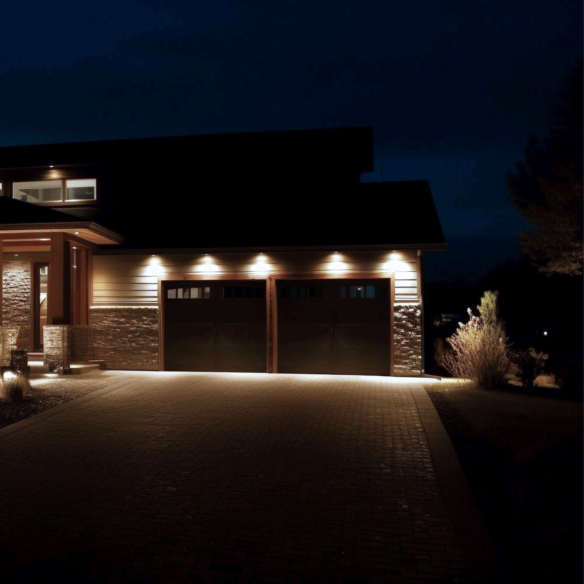 Pack de 10 proyectores LED exterior 10W - 95lm/W - IP65