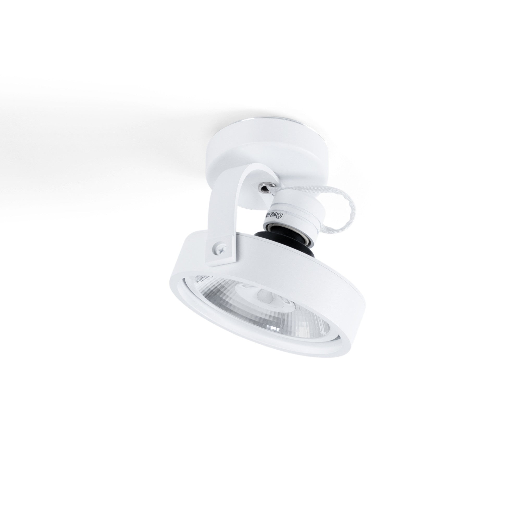 Foco de techo orientable "IRIS" + Bombilla AR111 GU10