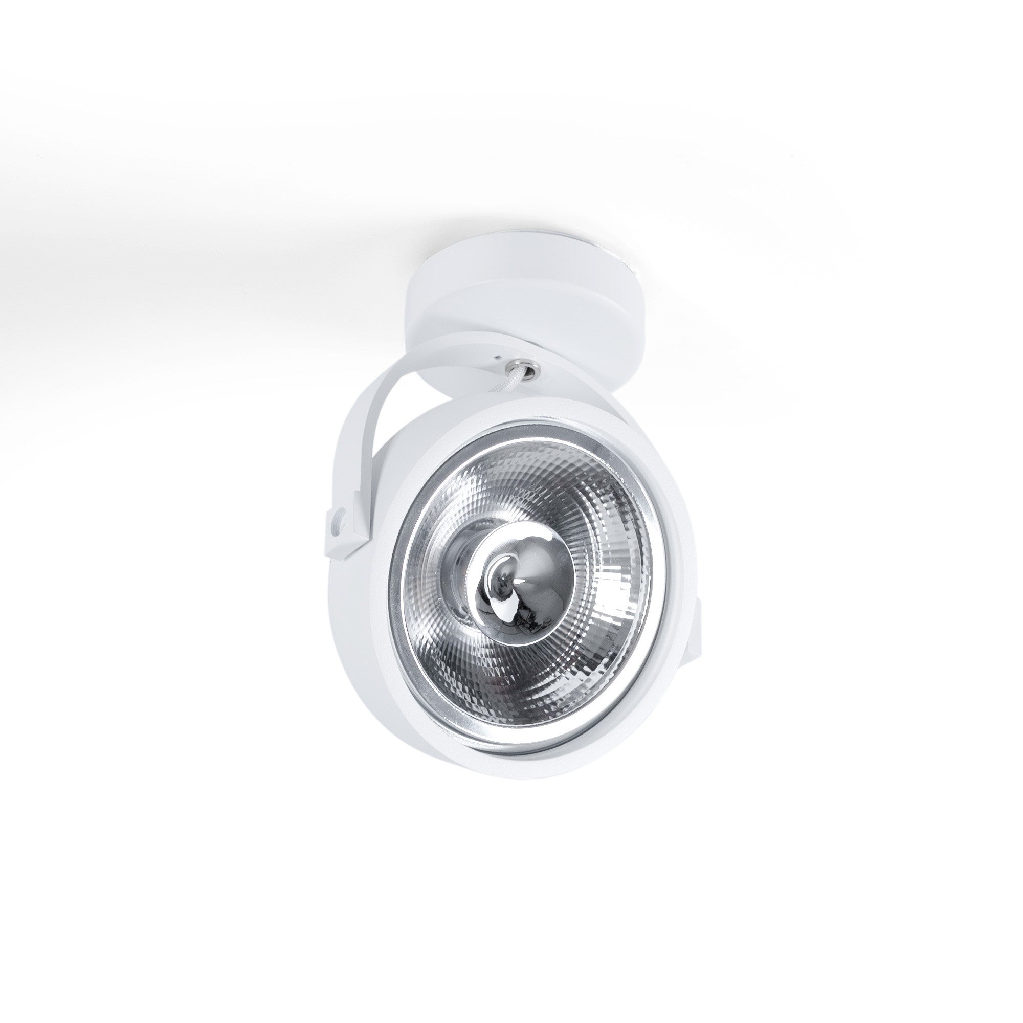 Foco de techo orientable "IRIS" + Bombilla AR111 GU10