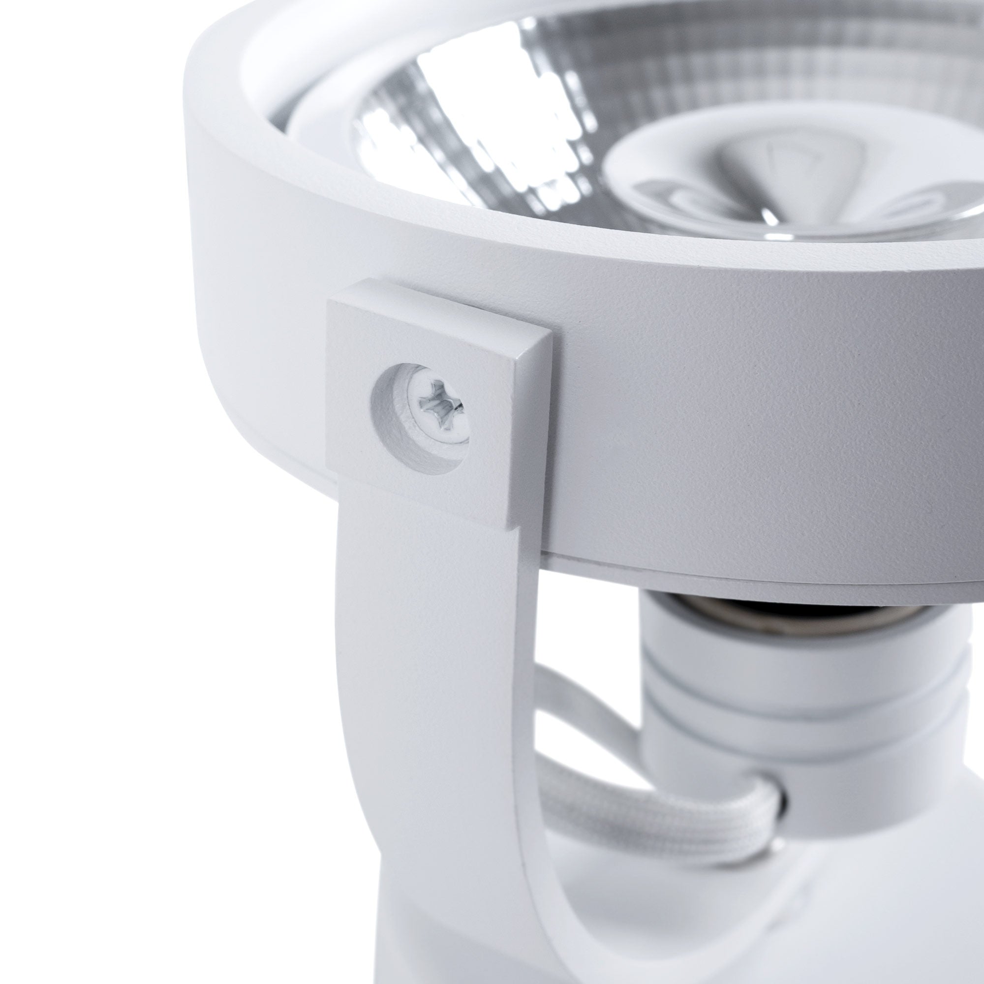 Foco de techo orientable "IRIS" + Bombilla AR111 GU10
