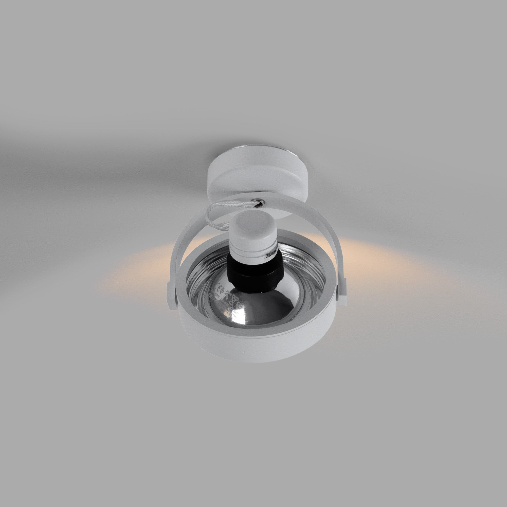 Foco de techo orientable "IRIS" + Bombilla AR111 GU10