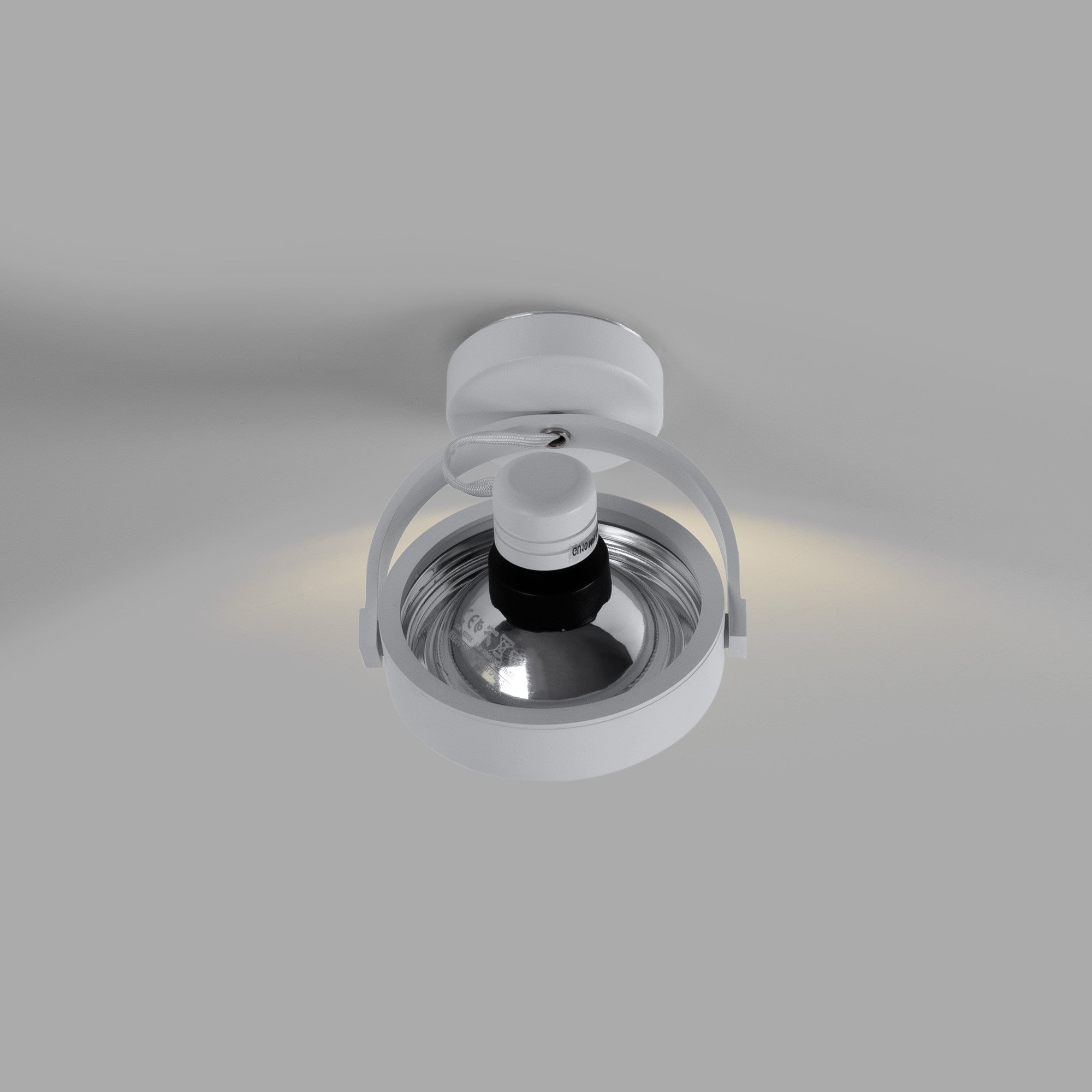 Foco de techo orientable "IRIS" + Bombilla AR111 GU10