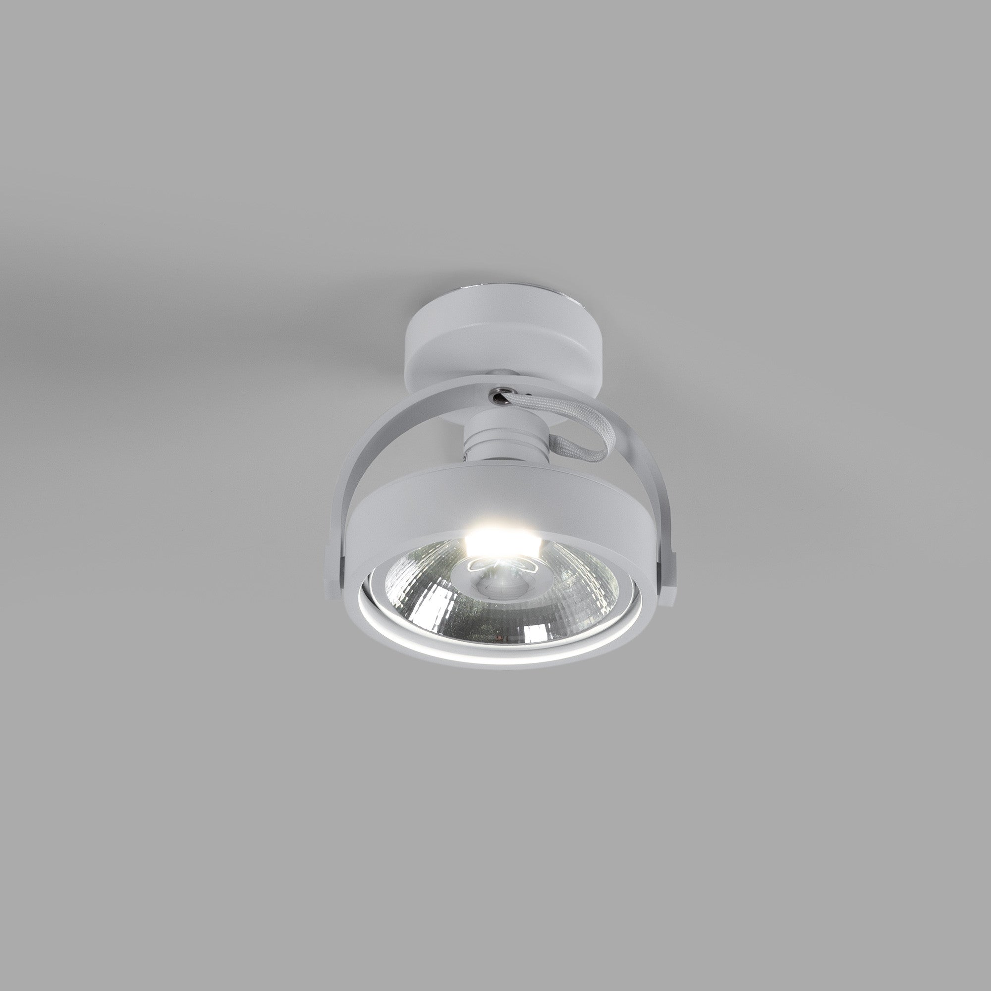 Foco de techo orientable "IRIS" + Bombilla AR111 GU10
